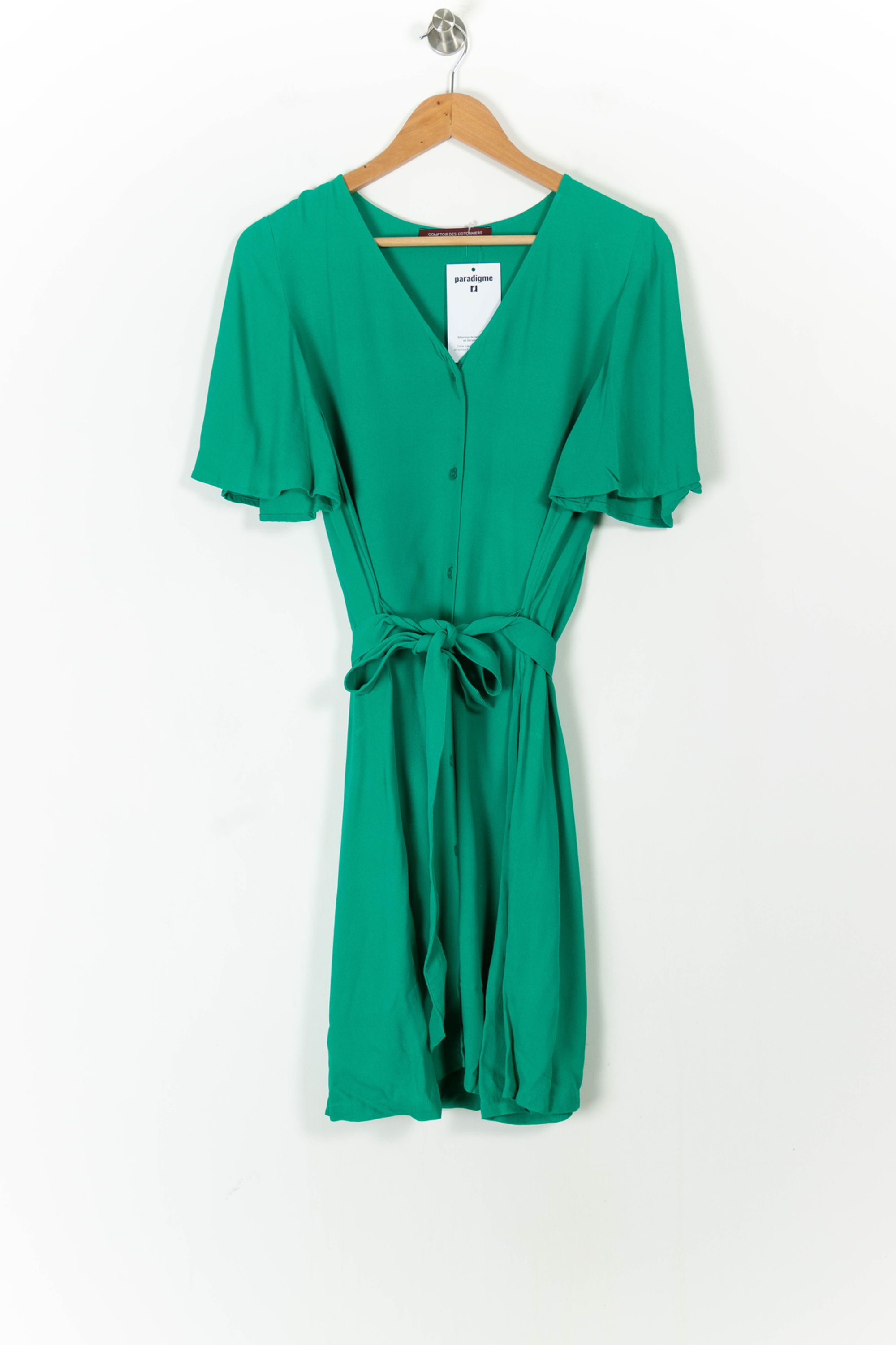 Short & midi dress COMPTOIR DES COTONNIERS - Seconde main Green