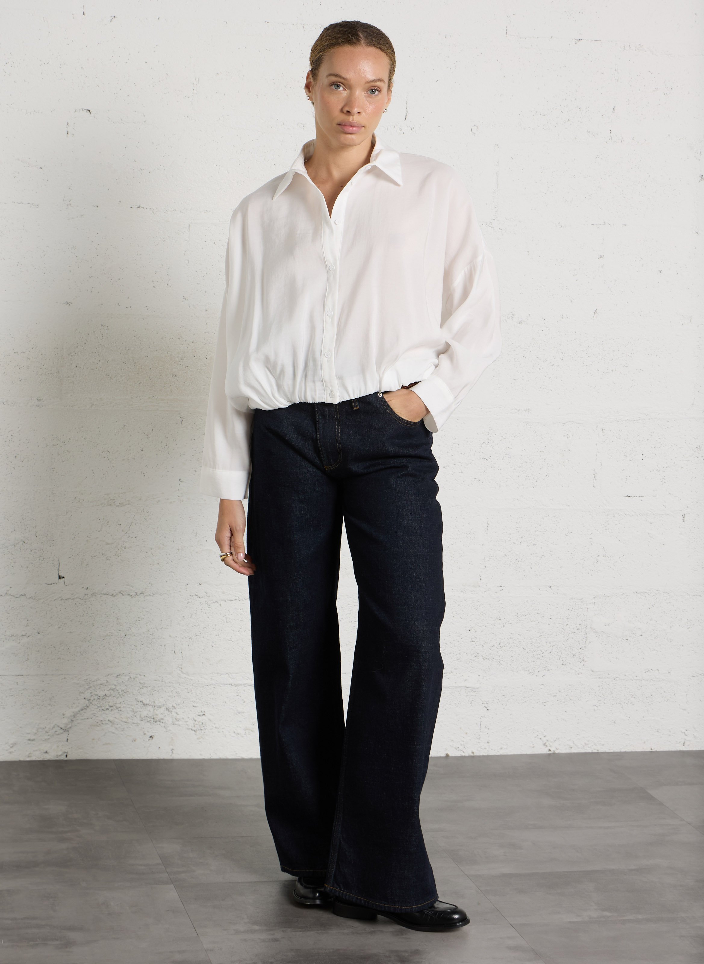Weit geschnittene Jeans LIU JO Blau