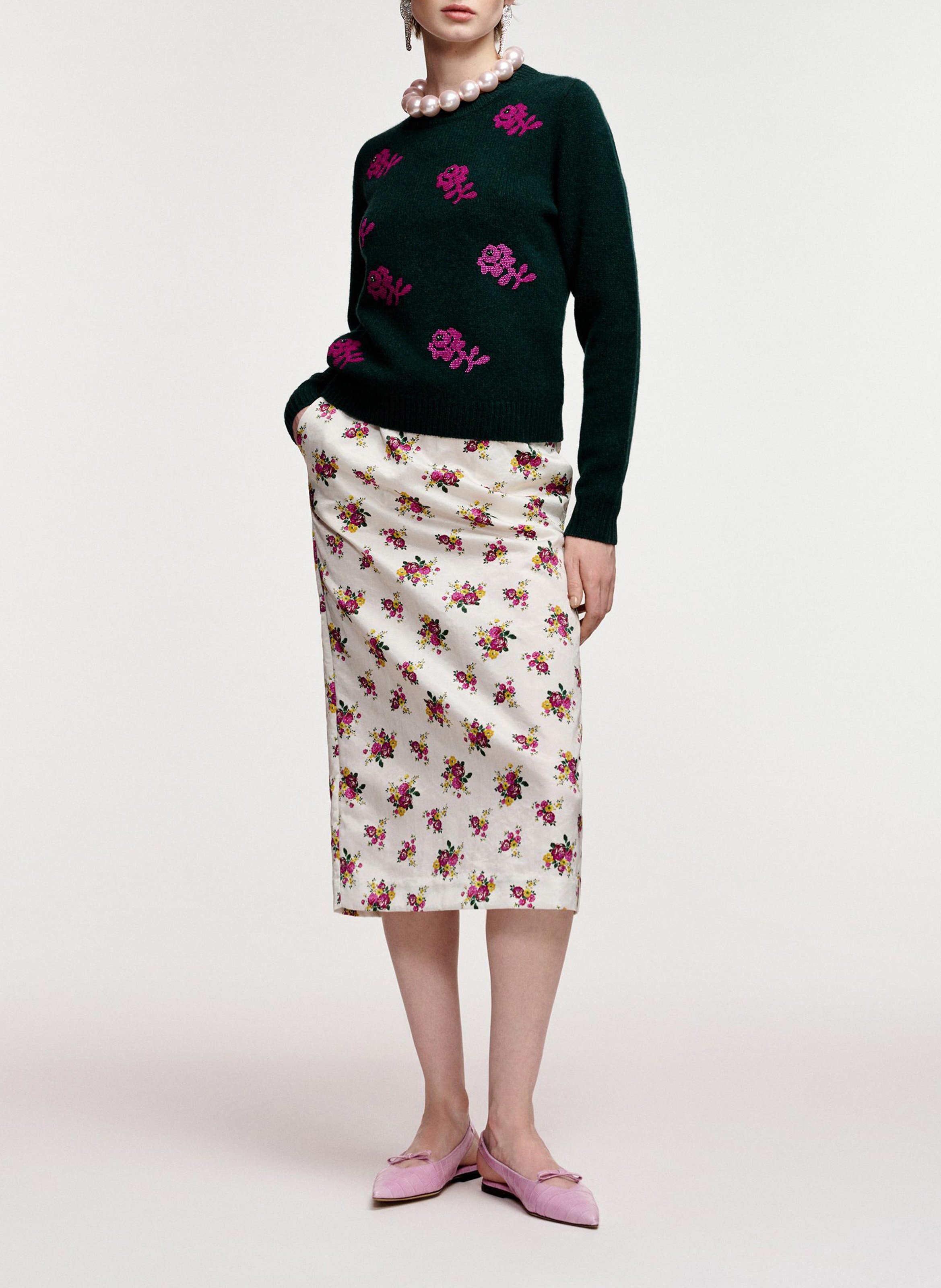 Fine wool sweater ESSENTIEL ANTWERP Black