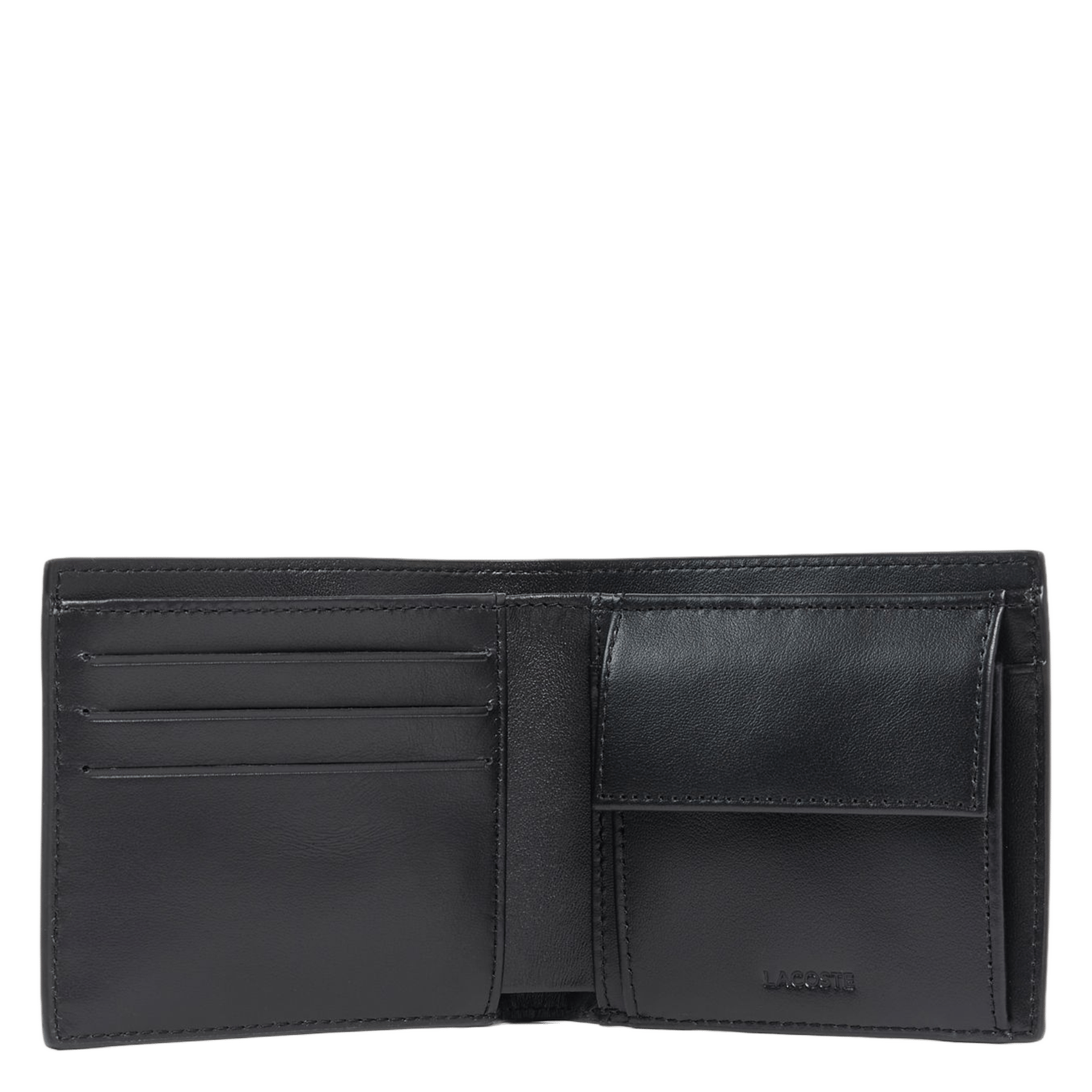FG Leather Wallet LACOSTE Black