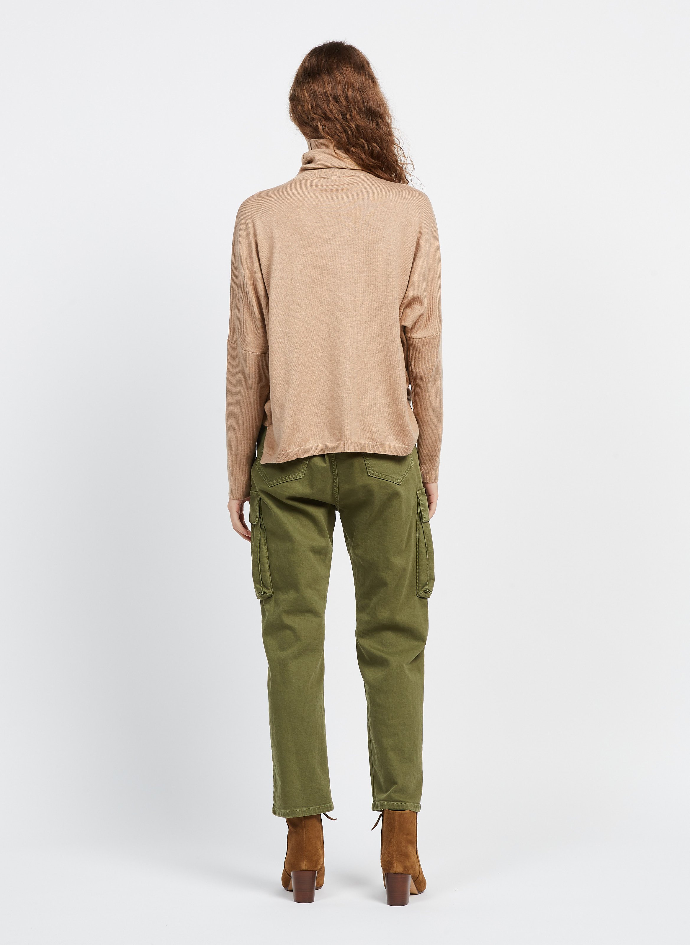 Rechte cargojeans PLEASE Wit