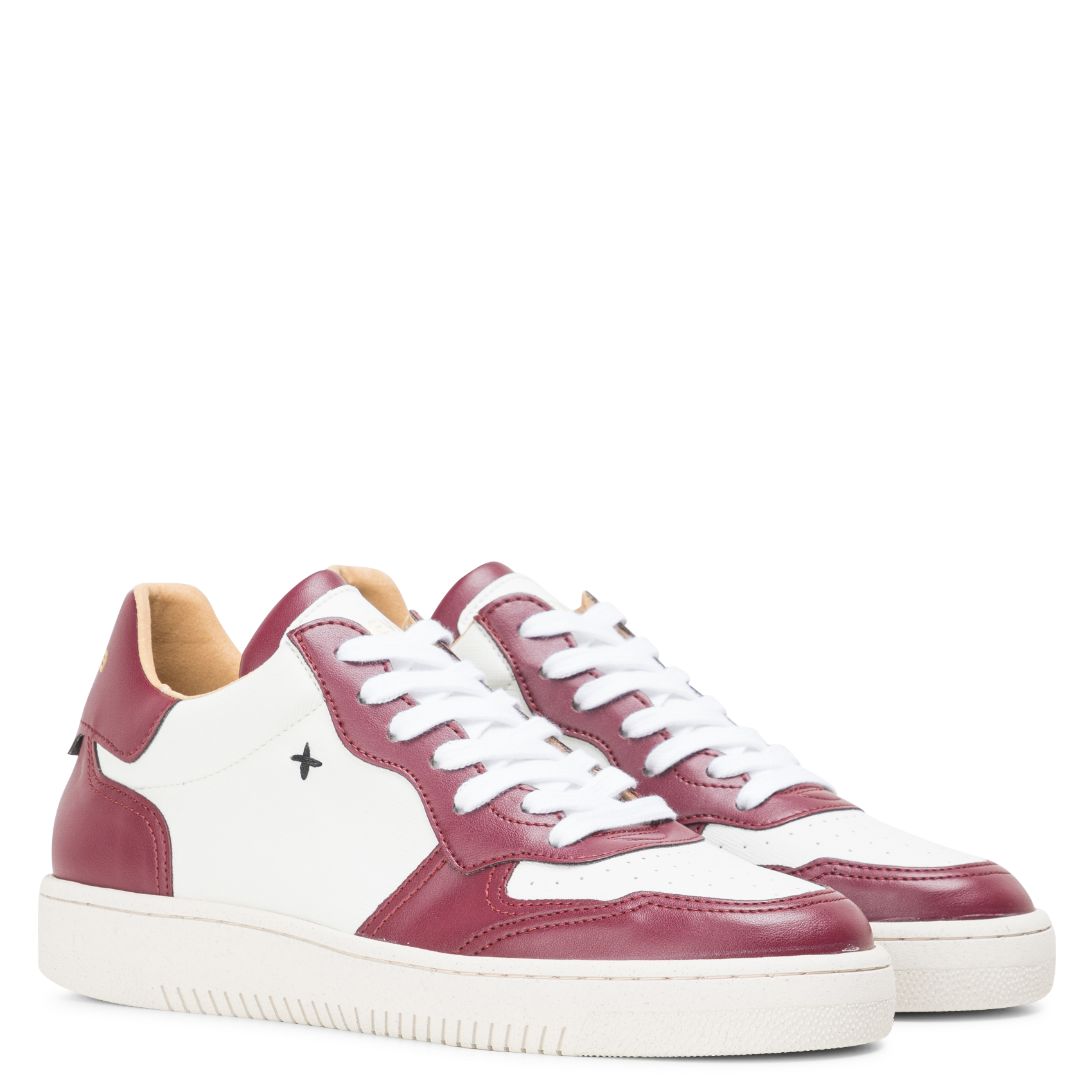 Baskets basses en cuir NEWLAB Blanc