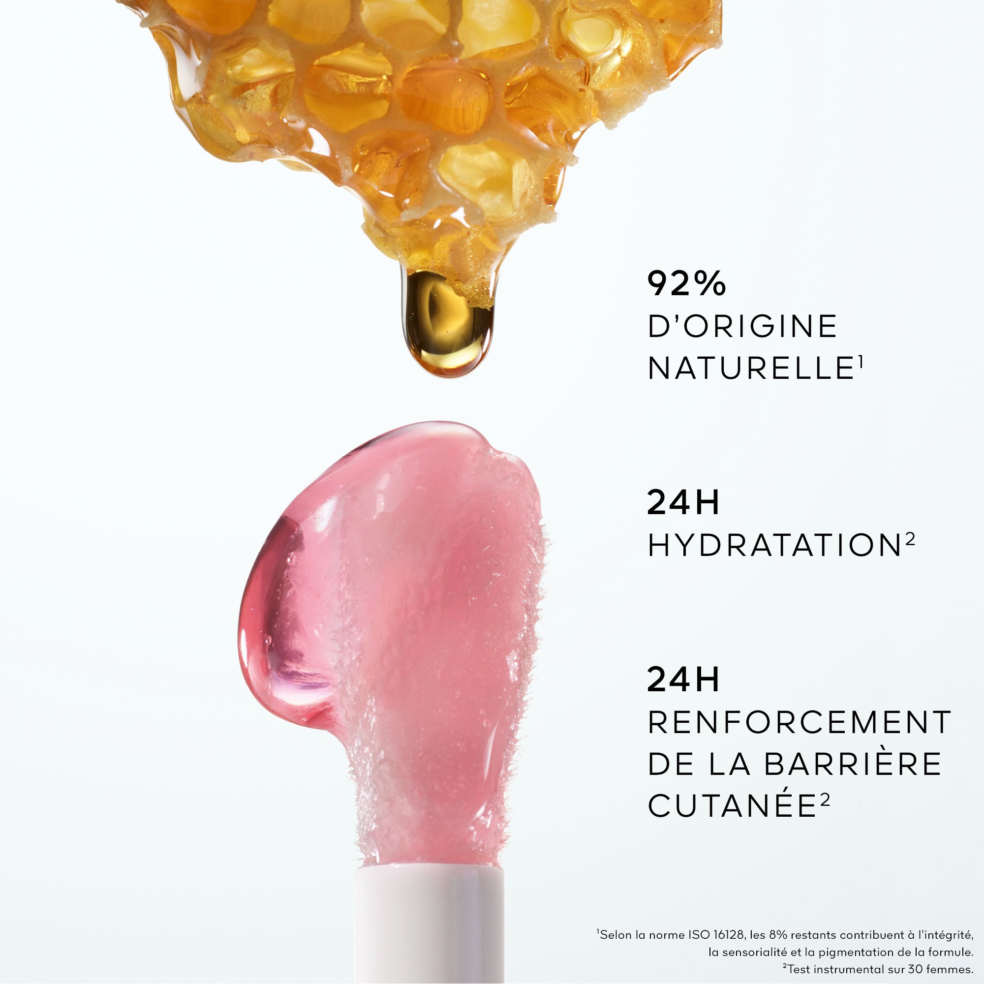 KISSKISS BEE GLOW OIL - Getinte lippenolie GUERLAIN 309 honey glow