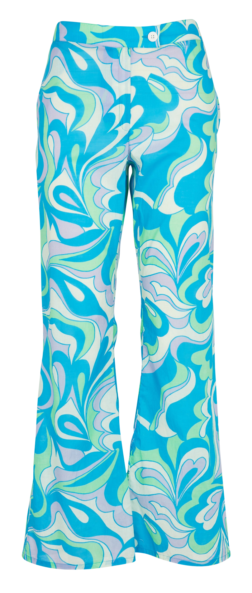 Straight-leg cotton pants V DE VINSTER Blue