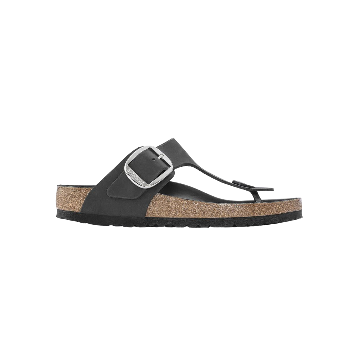 Faux leather sandals BIRKENSTOCK Black