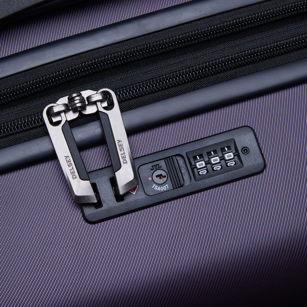 Valise soute rigide DELSEY PARIS Violet