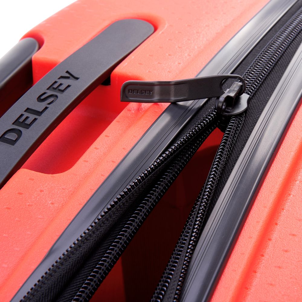 Rigid hold suitcase DELSEY PARIS Red