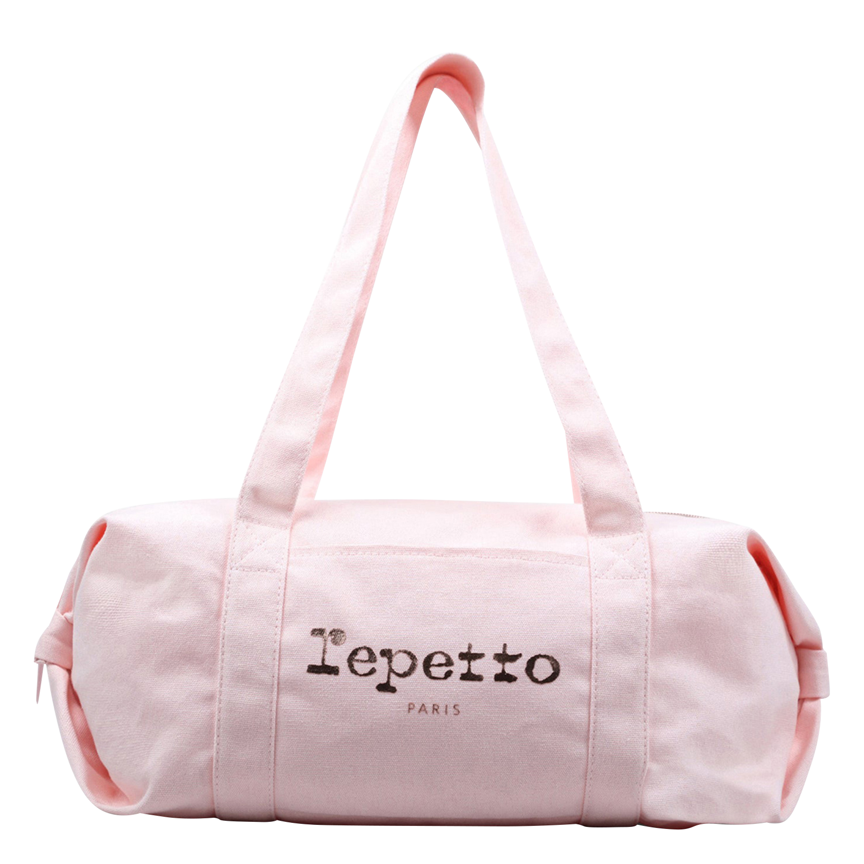 Middelgrote, katoenen reis-/sporttas REPETTO Roze