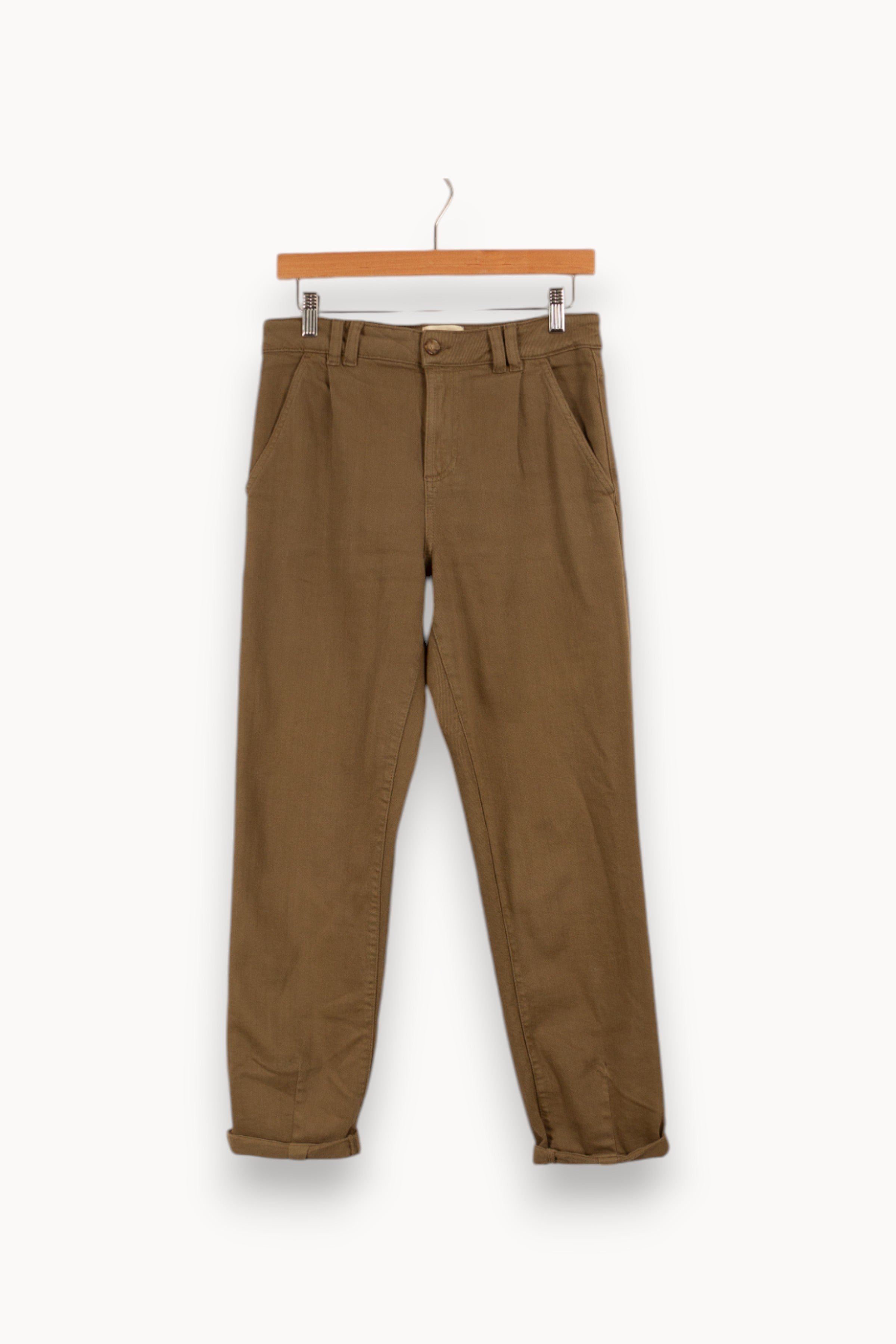 Trousers - Sézane SEZANE - Seconde main Green
