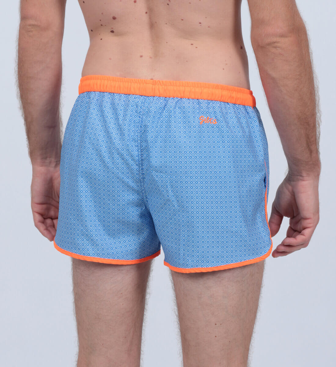 Short swimsuit - azulejos GILI'S Blue