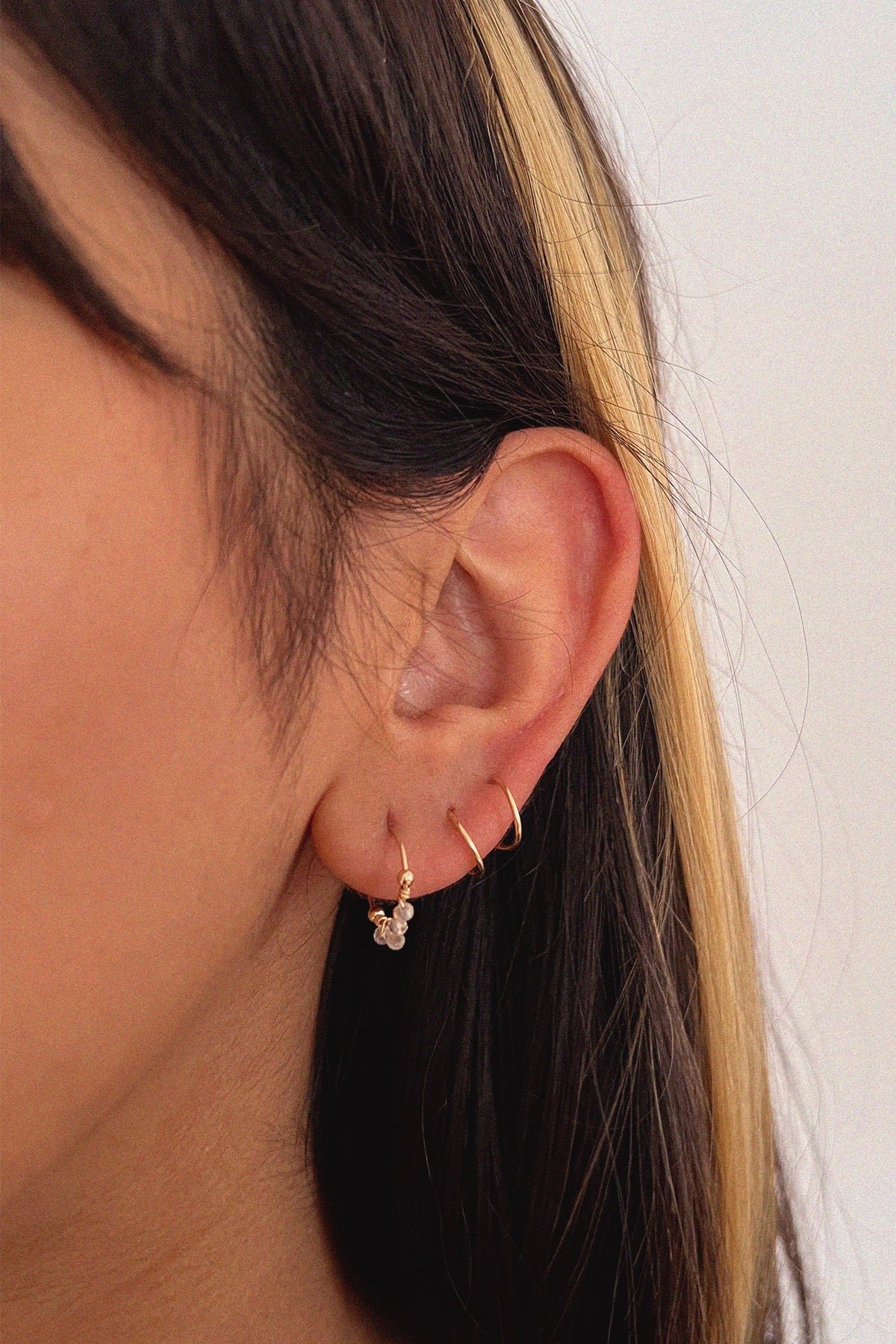 Double ring YAY Golden