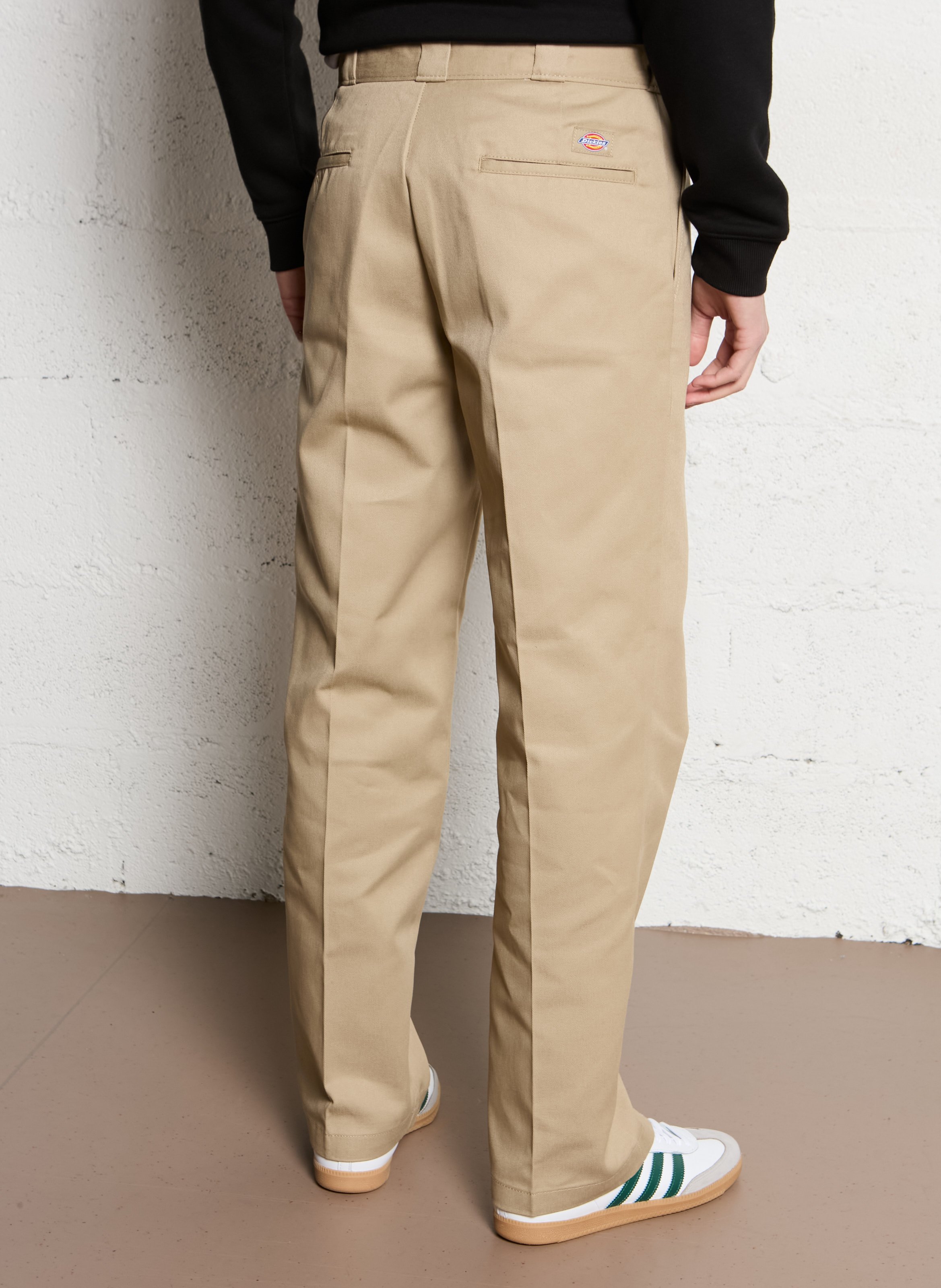 Bandplooibroek DICKIES Beige