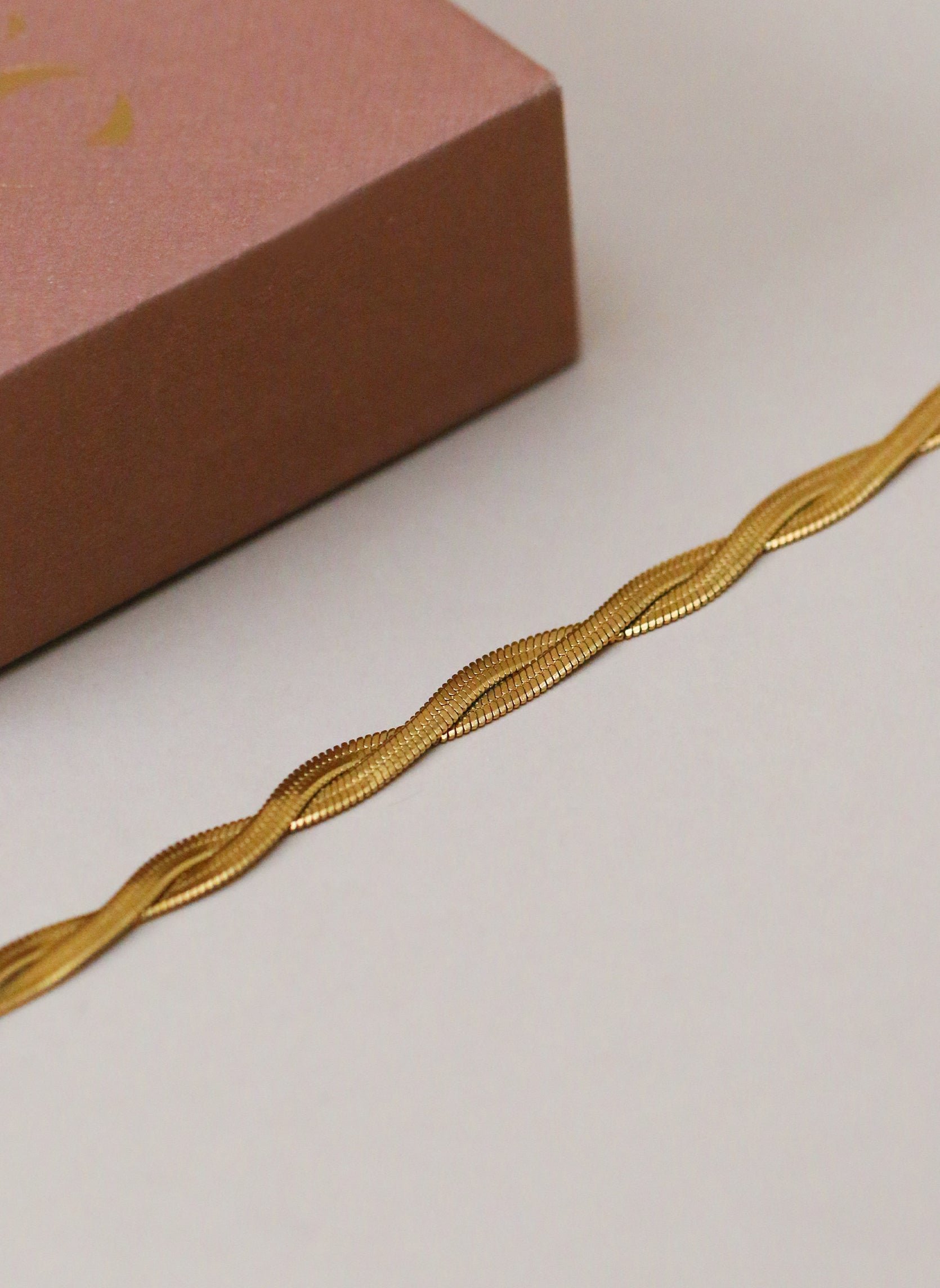 Bracelet chaîne sedna Doré