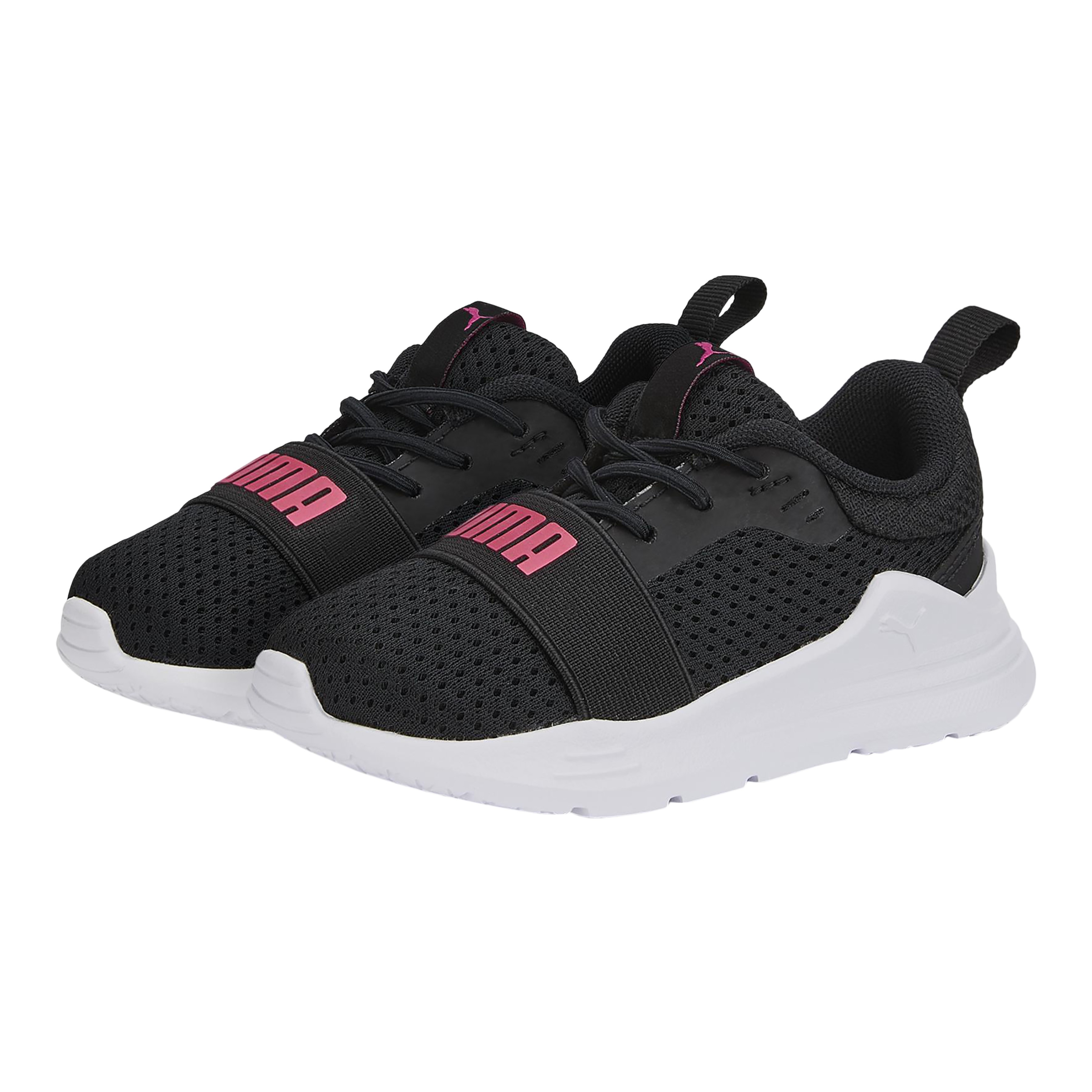 Kids' lace-up sneakers wired run ac PUMA Black
