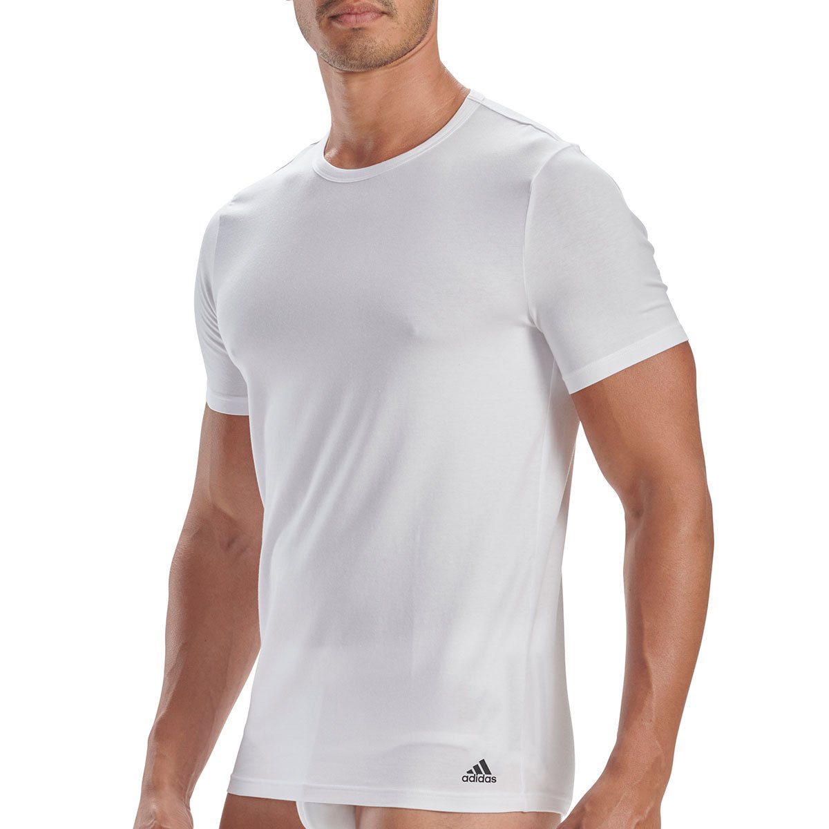 Pack of 2 round-neck T-shirts ADIDAS UNDERWEAR White