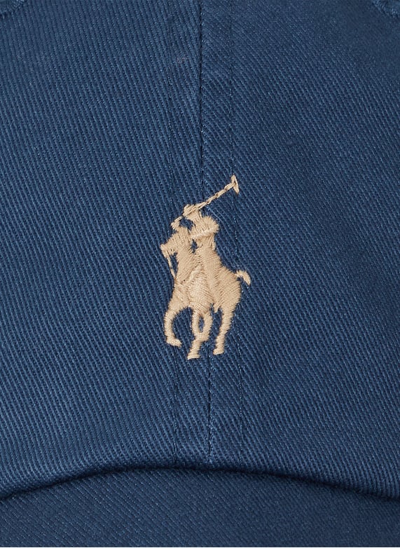 Polo Pet Blauw Geborduurde Pet Rustic Navy Polo Ralph Lauren Heren
