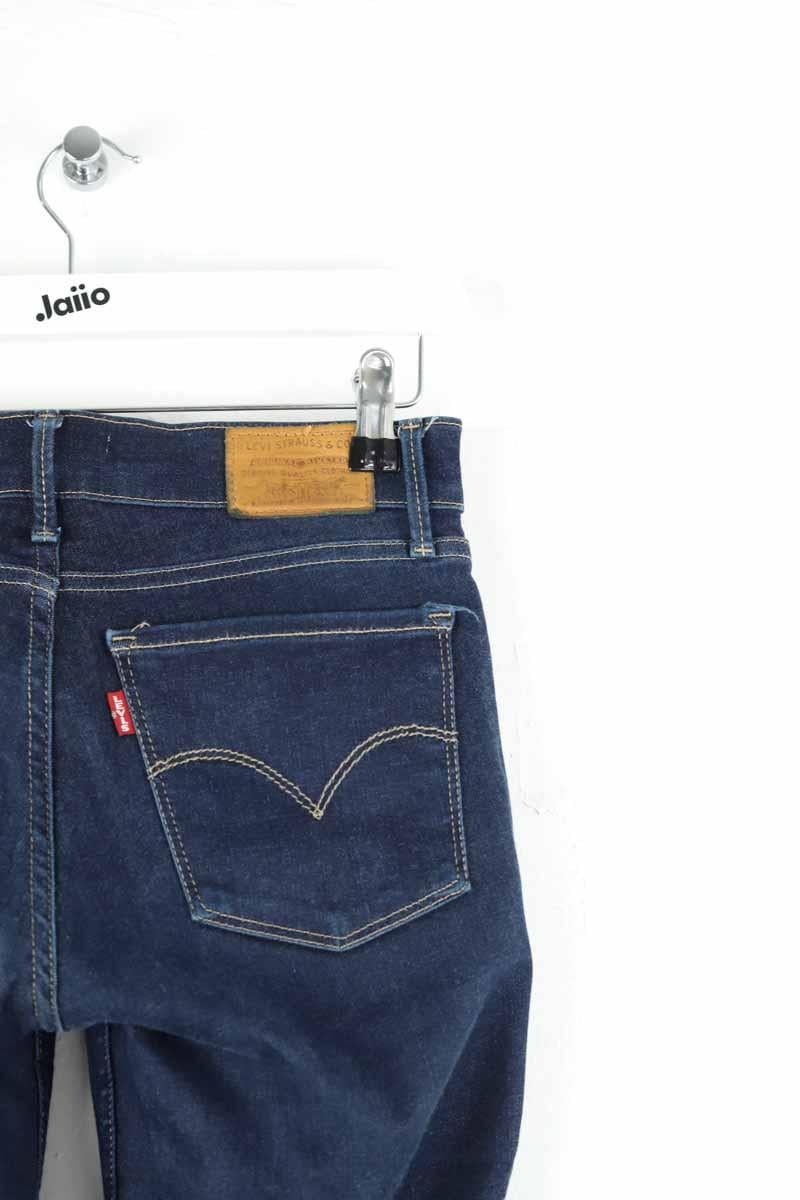 Skinny jeans 710 in cotton LEVI'S - Seconde main Blue