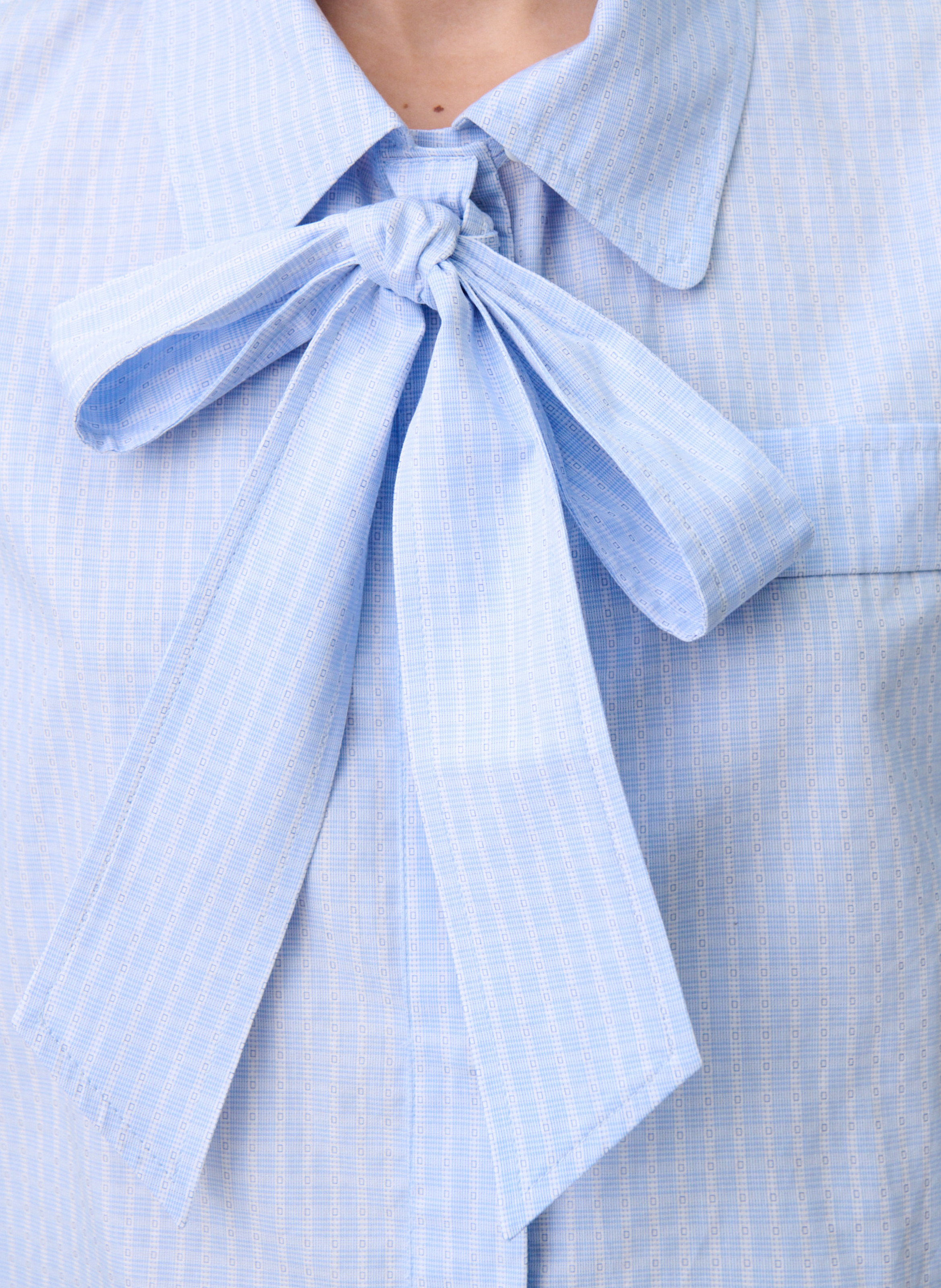 Short cotton checked shirt CLAUDIE PIERLOT Multicolored