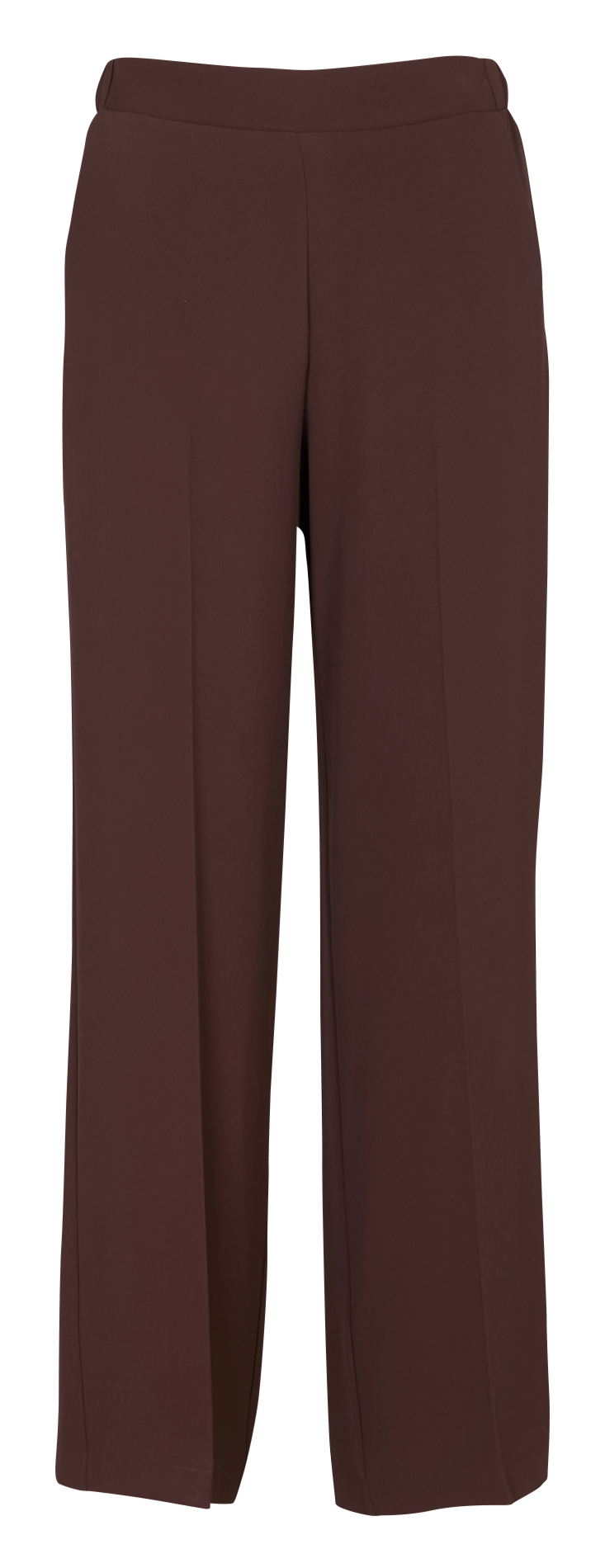 Elasticated Wide Leg Trousers IMPERIAL Brown