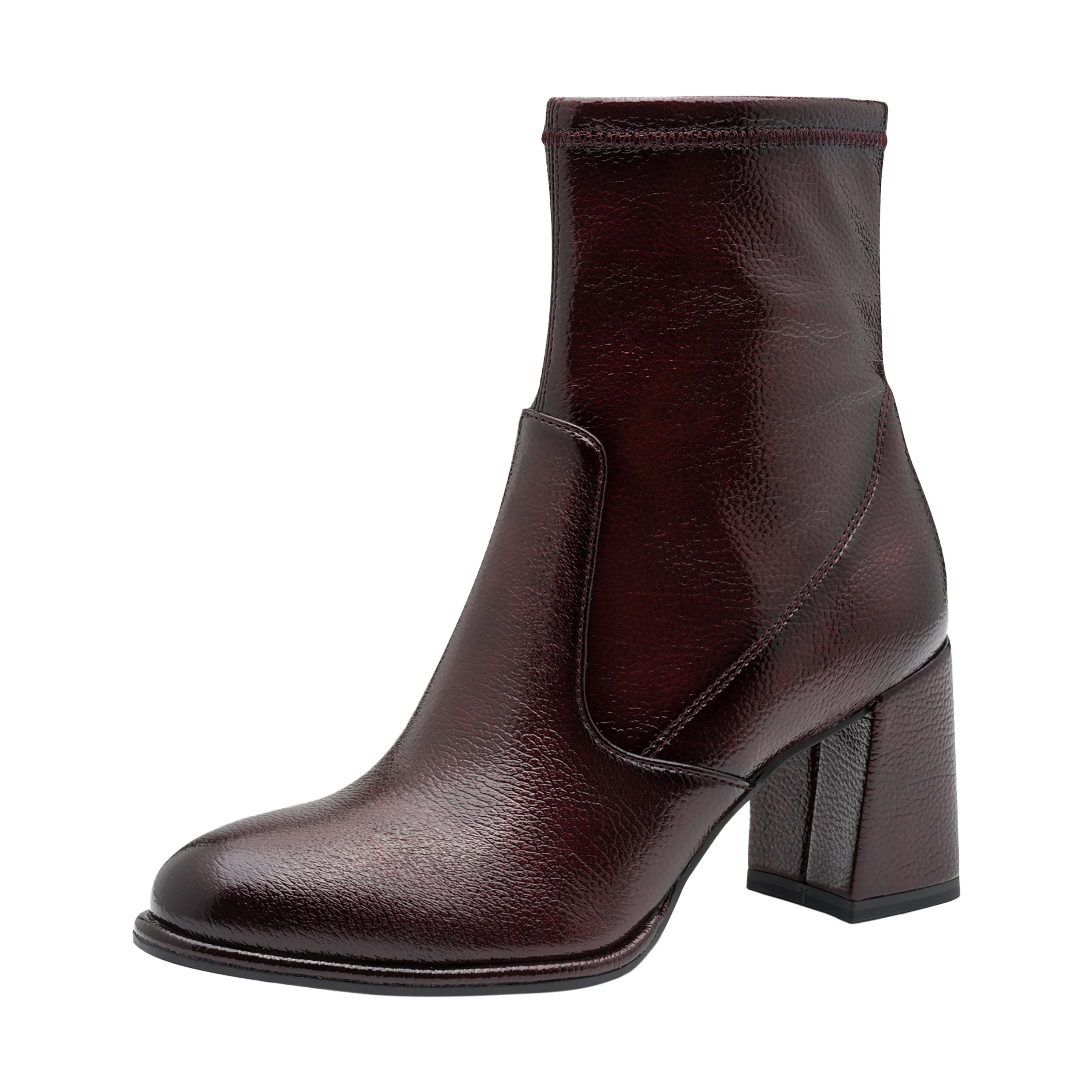 Ankle boots with heel TAMARIS Red