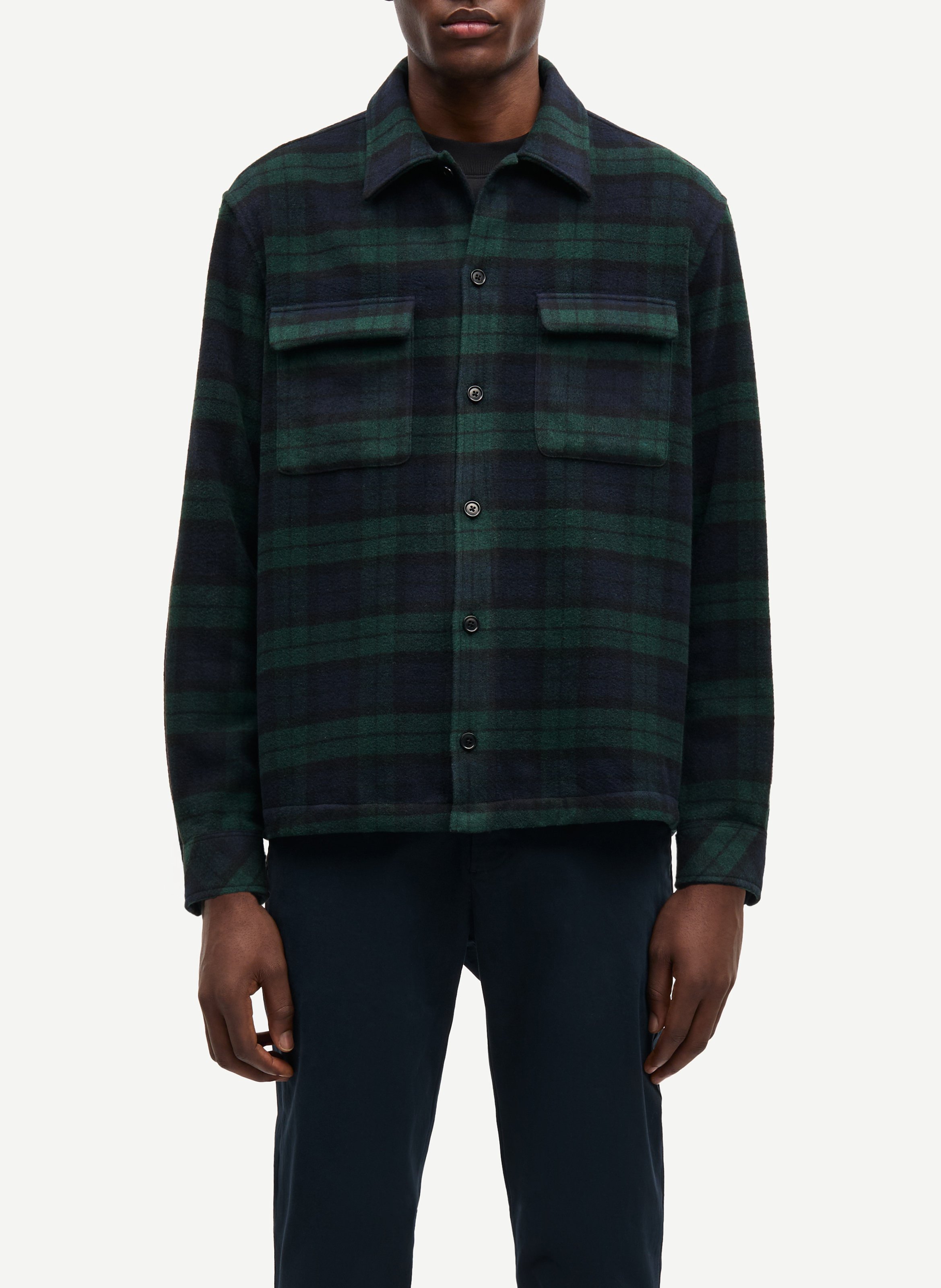 Surchemise oversize à carreaux SAMSOE SAMSOE Multicolore