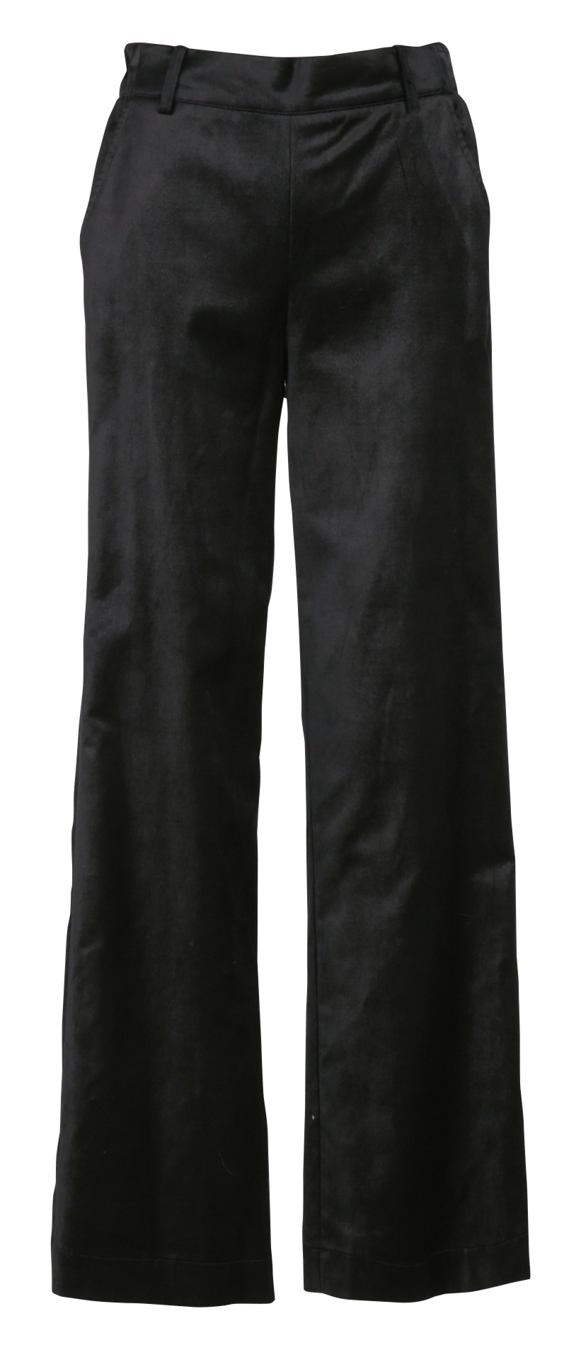 Cotton-blend chinos MAISON 123 Black