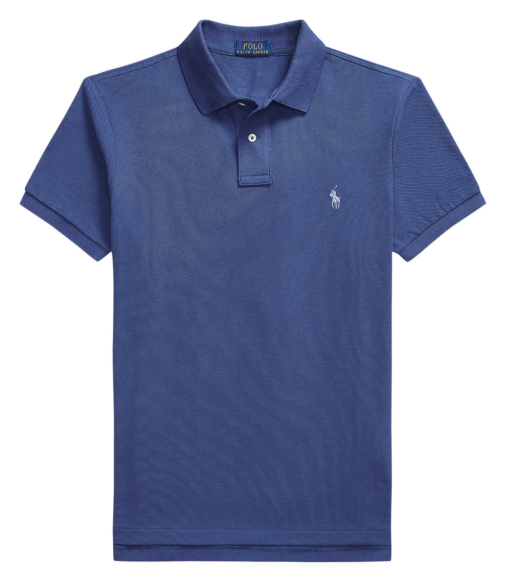 Getailleerde katoenen polo met korte mouwen POLO RALPH LAUREN