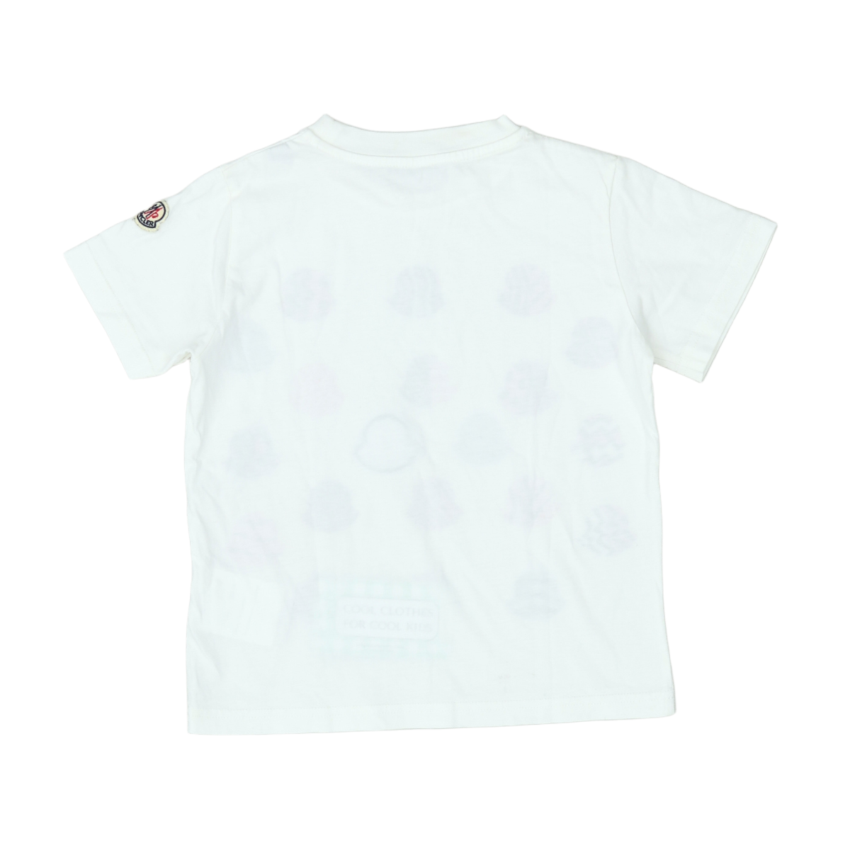 White Kids T-shirt - 4 years MONCLER - Seconde Main White