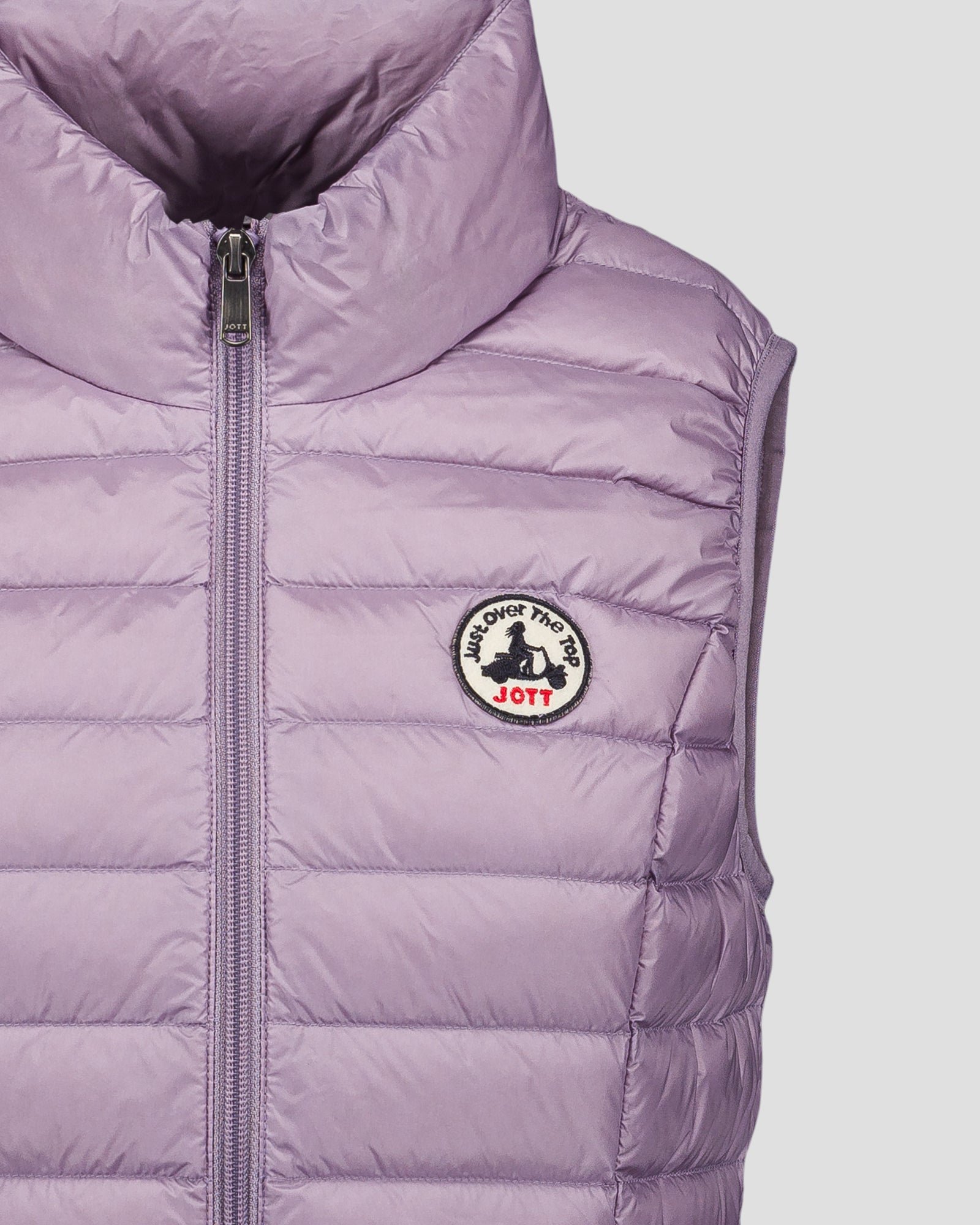 Sleeveless lightweight down vest seda JOTT Pink
