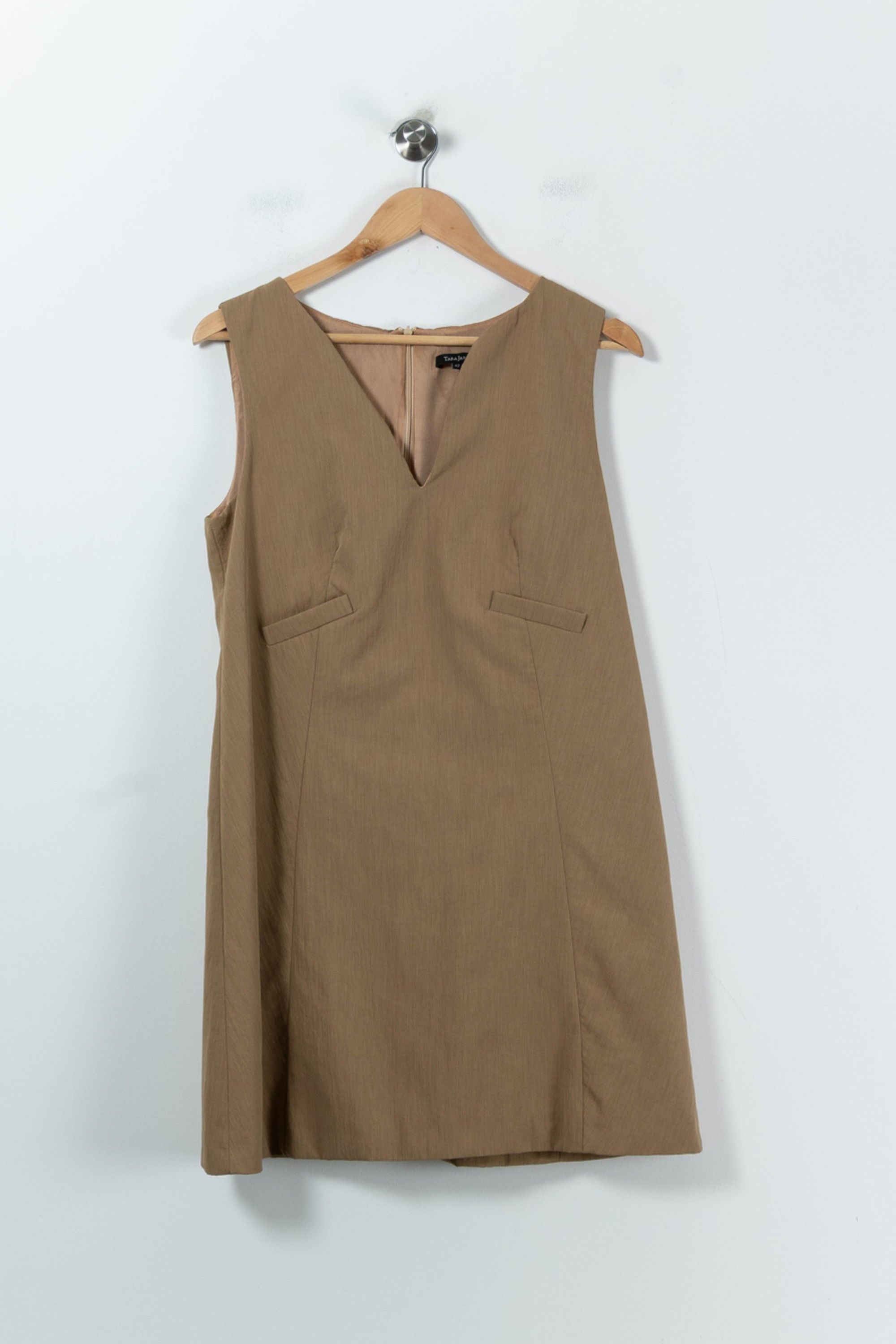 Short & Midi Dress TARA JARMON - Seconde Main Brown