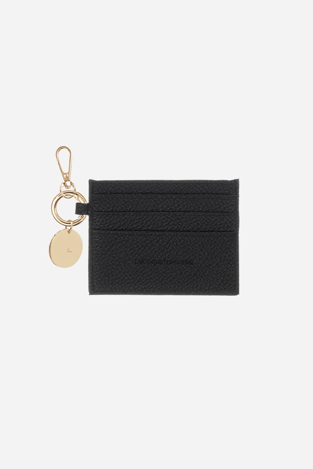 Leather card holder LA COQUE FRANCAISE Black