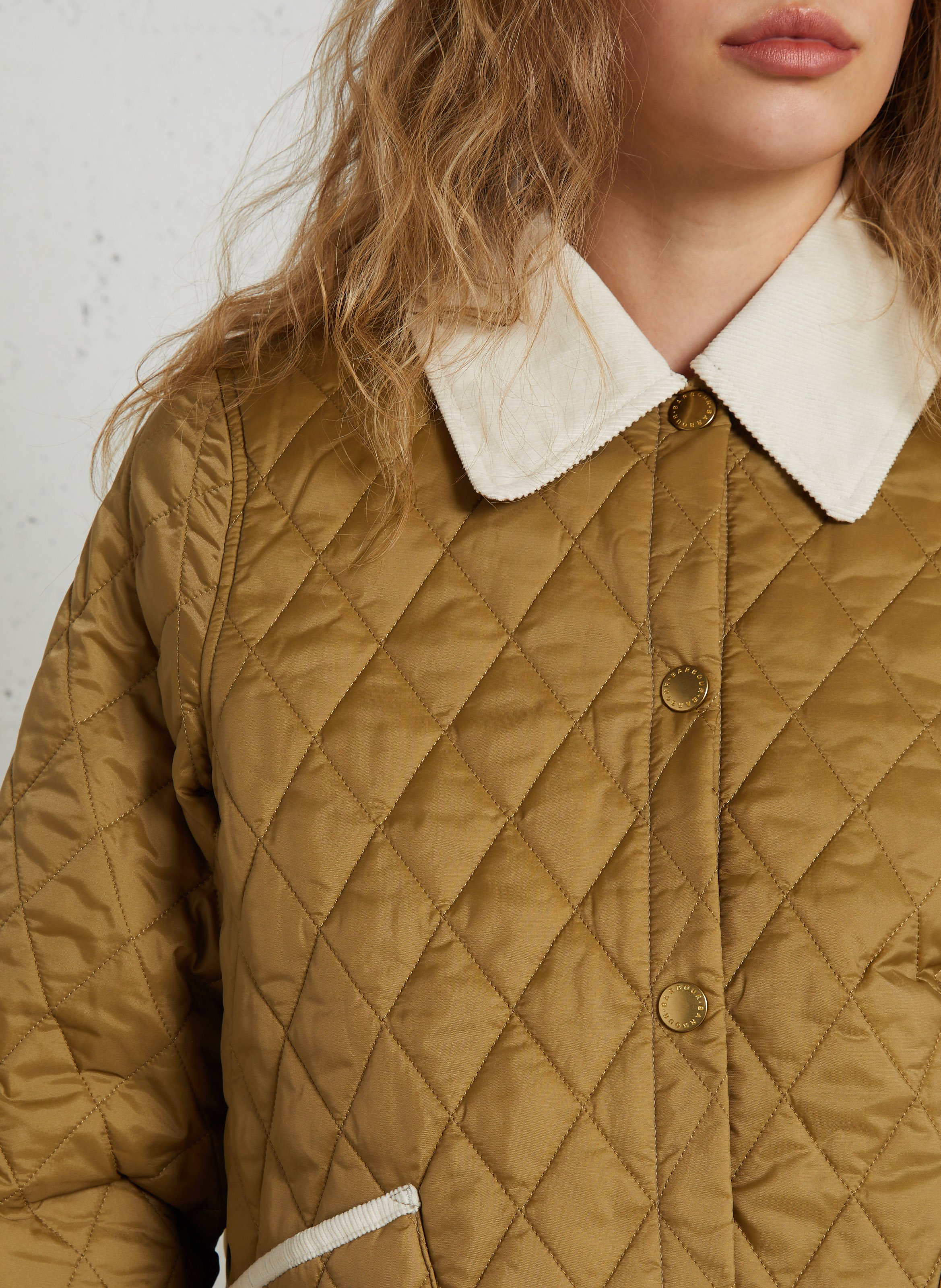 Veste oversize matelassée BARBOUR Beige