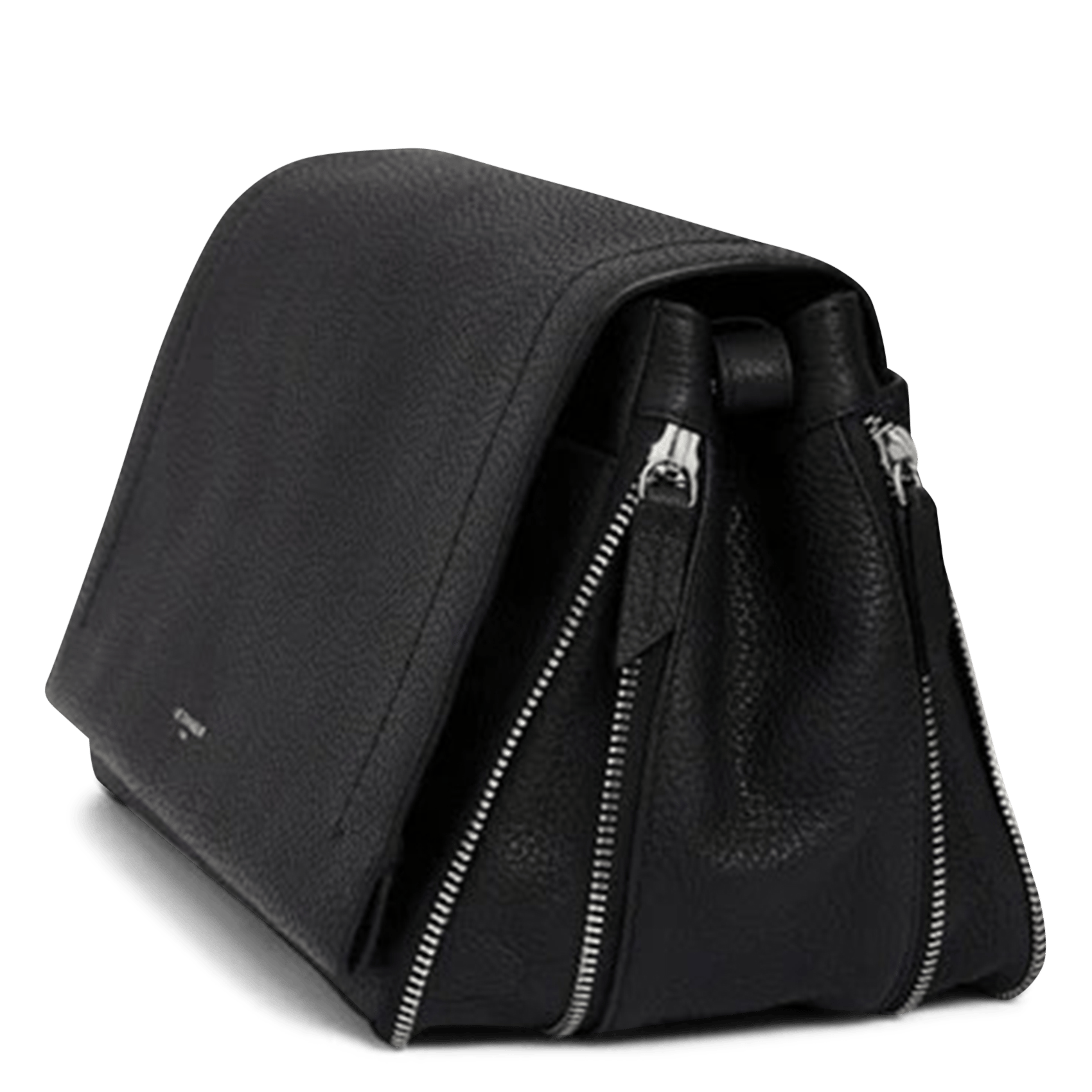 Aktentasche aus Nubukleder LE TANNEUR Schwarz