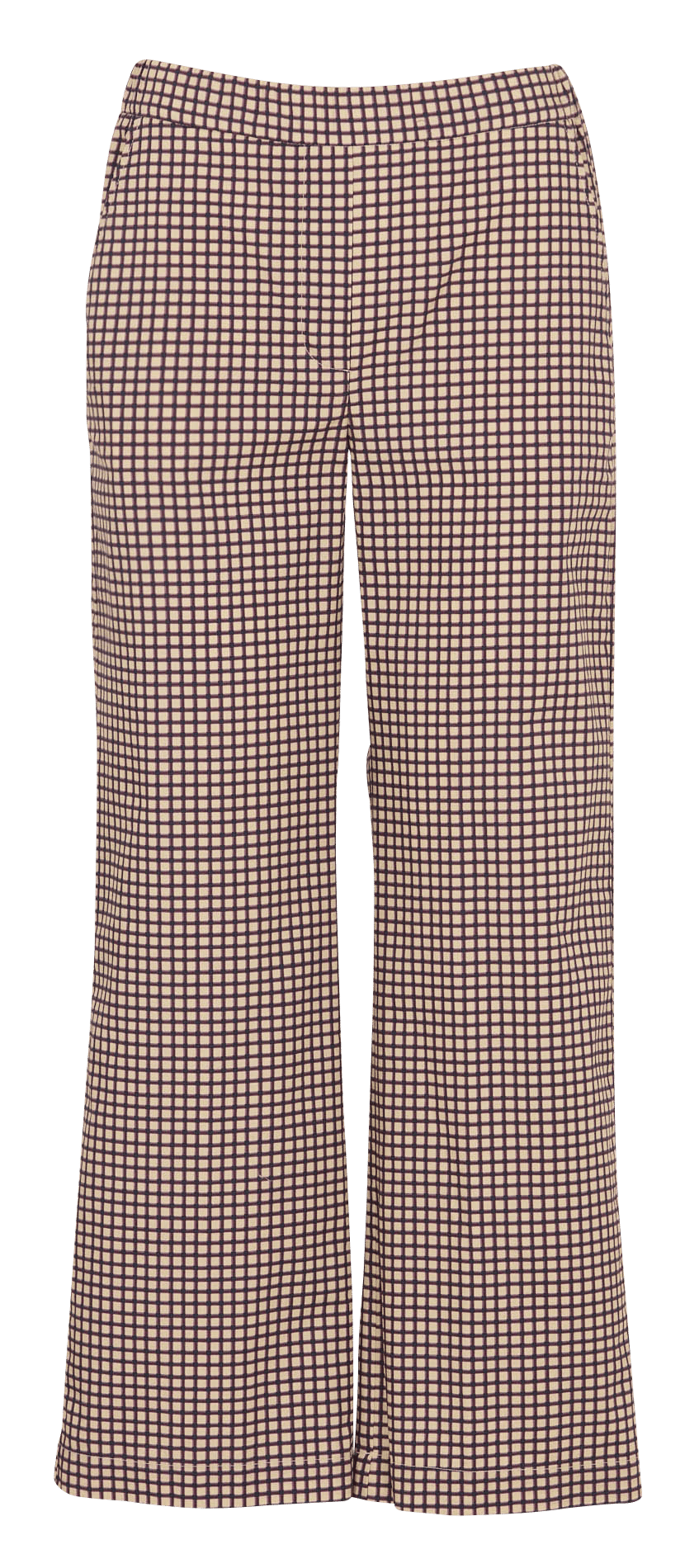 Pantalon droit en coton imprimé DIEGA Multicolore