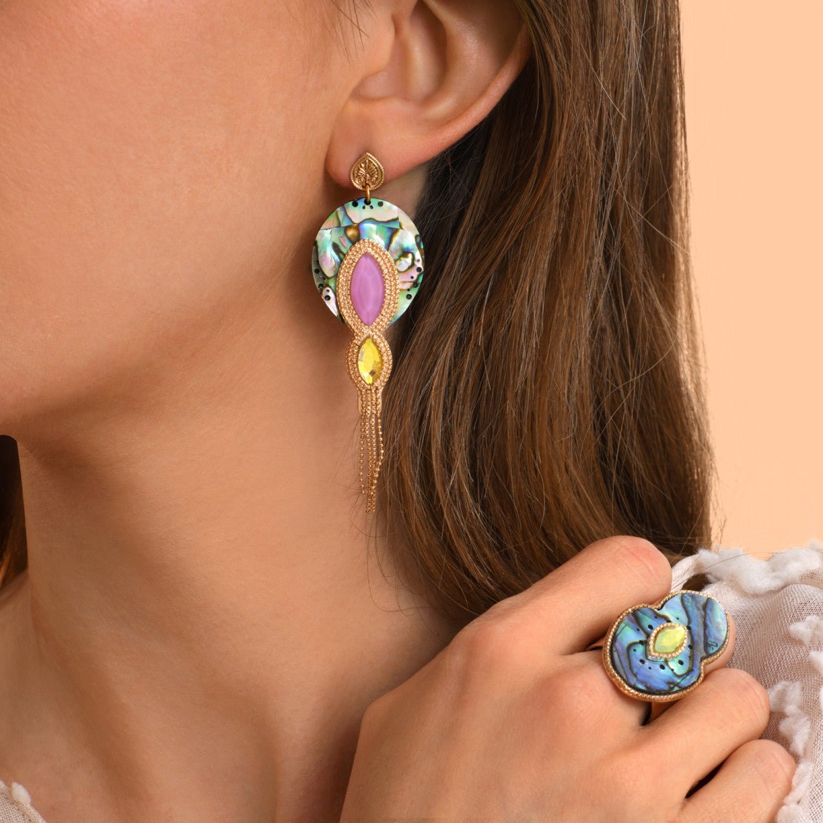 Bague   ajustable SATELLITE PARIS Bleu