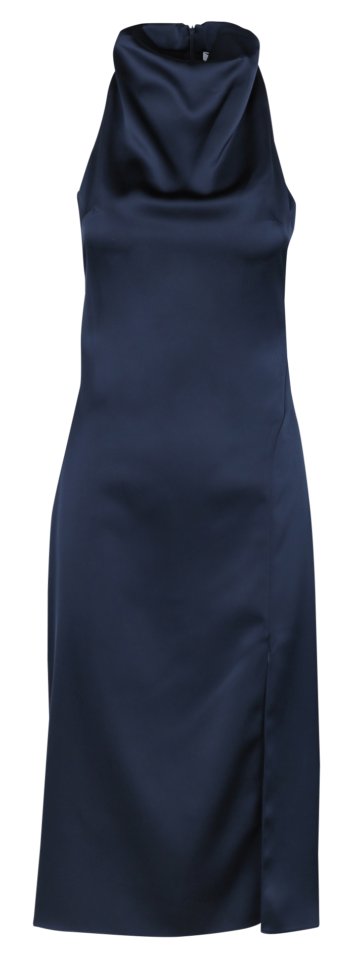 Robe midi col montant ZAPA Bleu