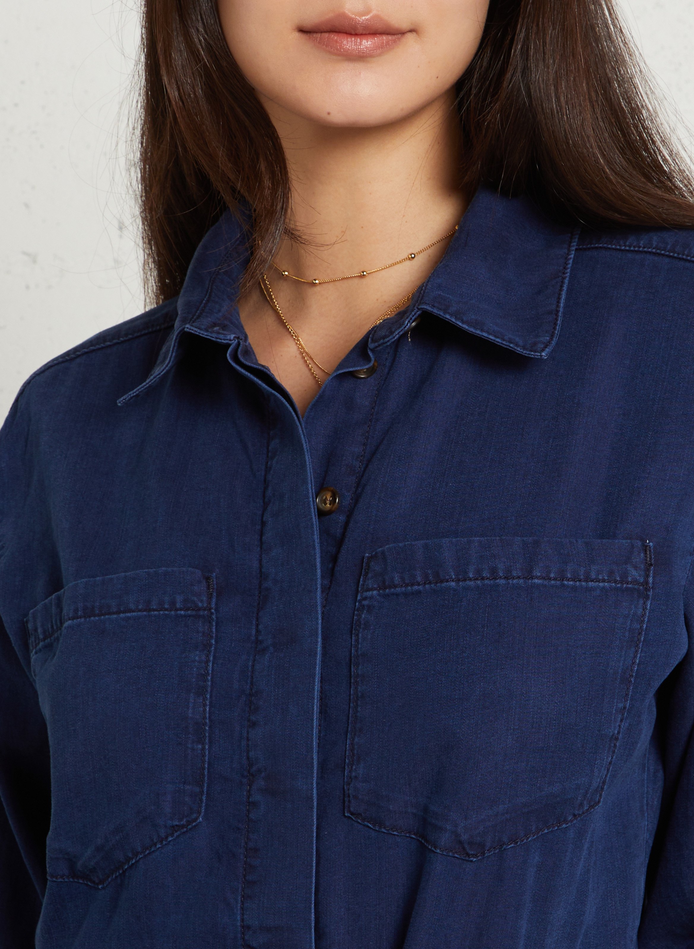 Combinaison col classique  MAISON 123 Bleu