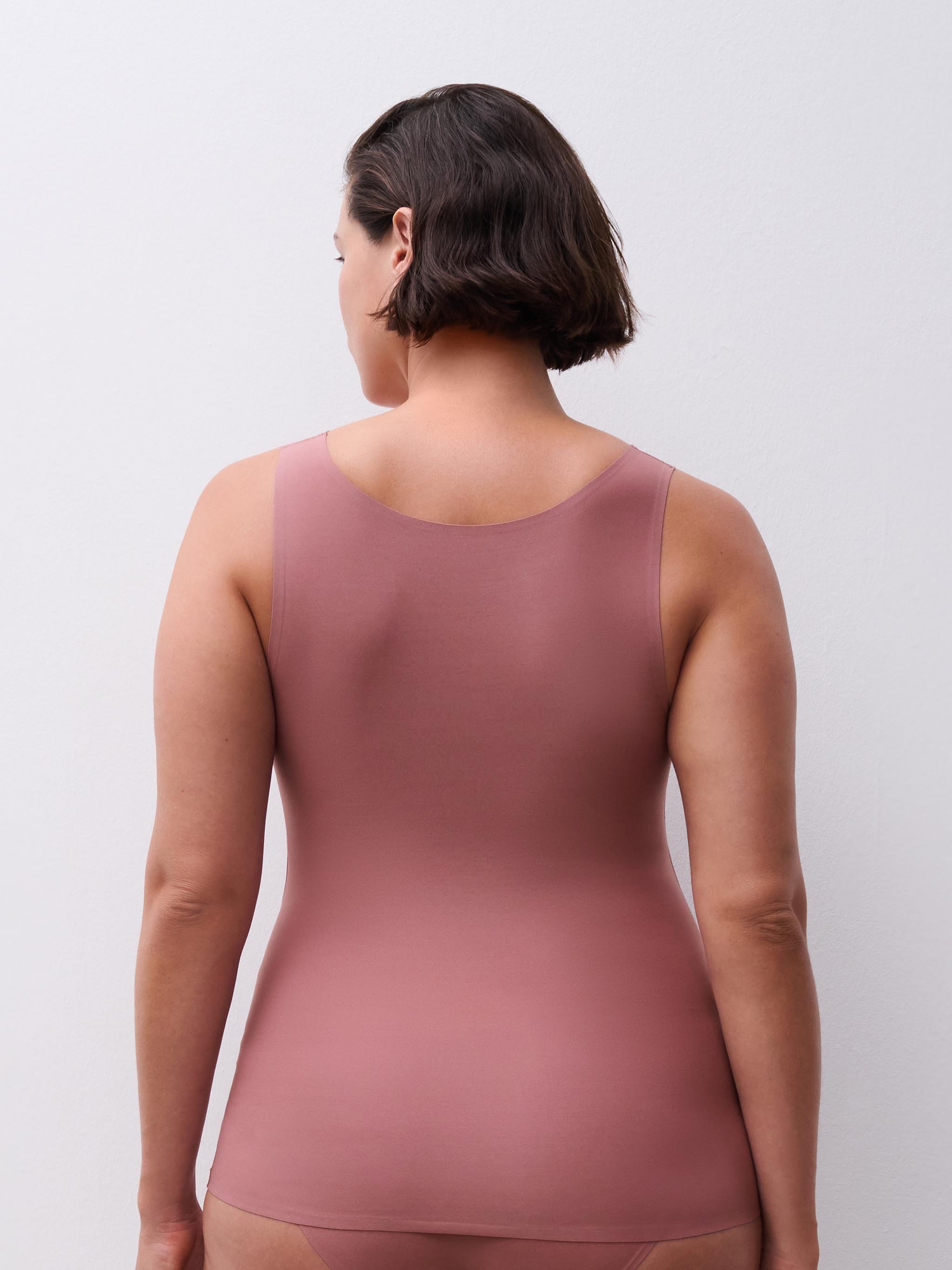 Sleeveless top CHANTELLE Brown