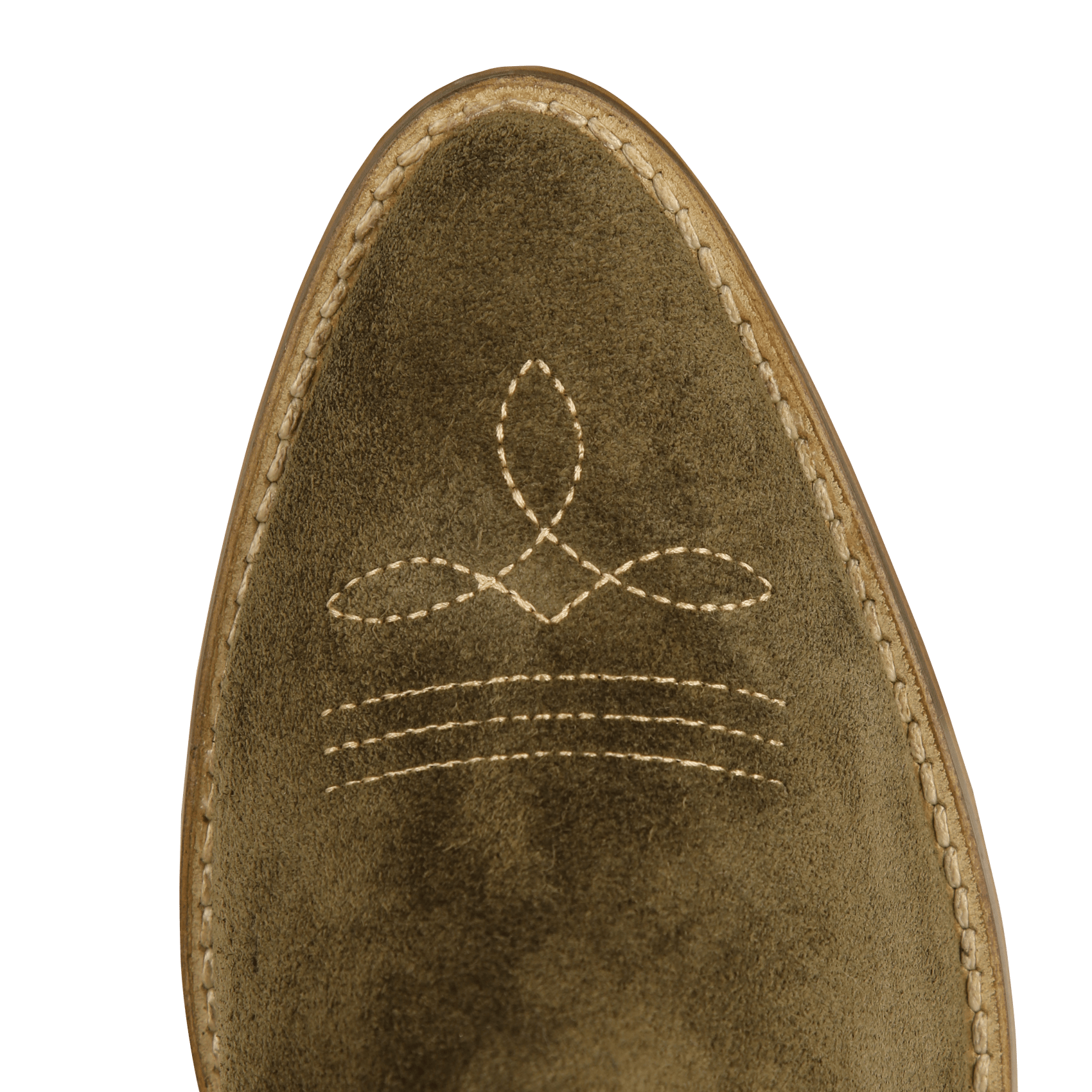 Bottines en croûte de cuir LA FEE MARABOUTEE Vert