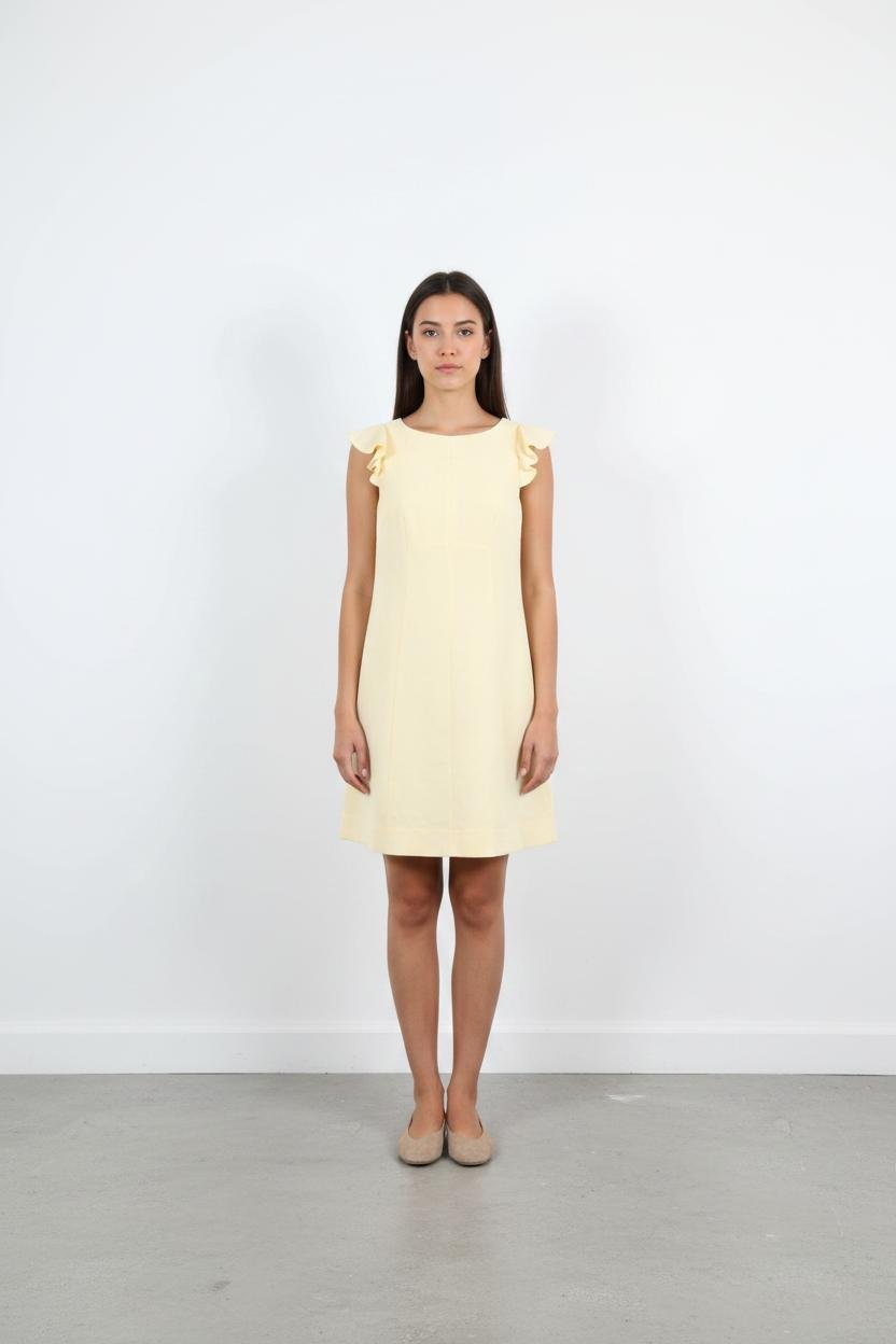 Short & midi dress TARA JARMON - Seconde Main Yellow