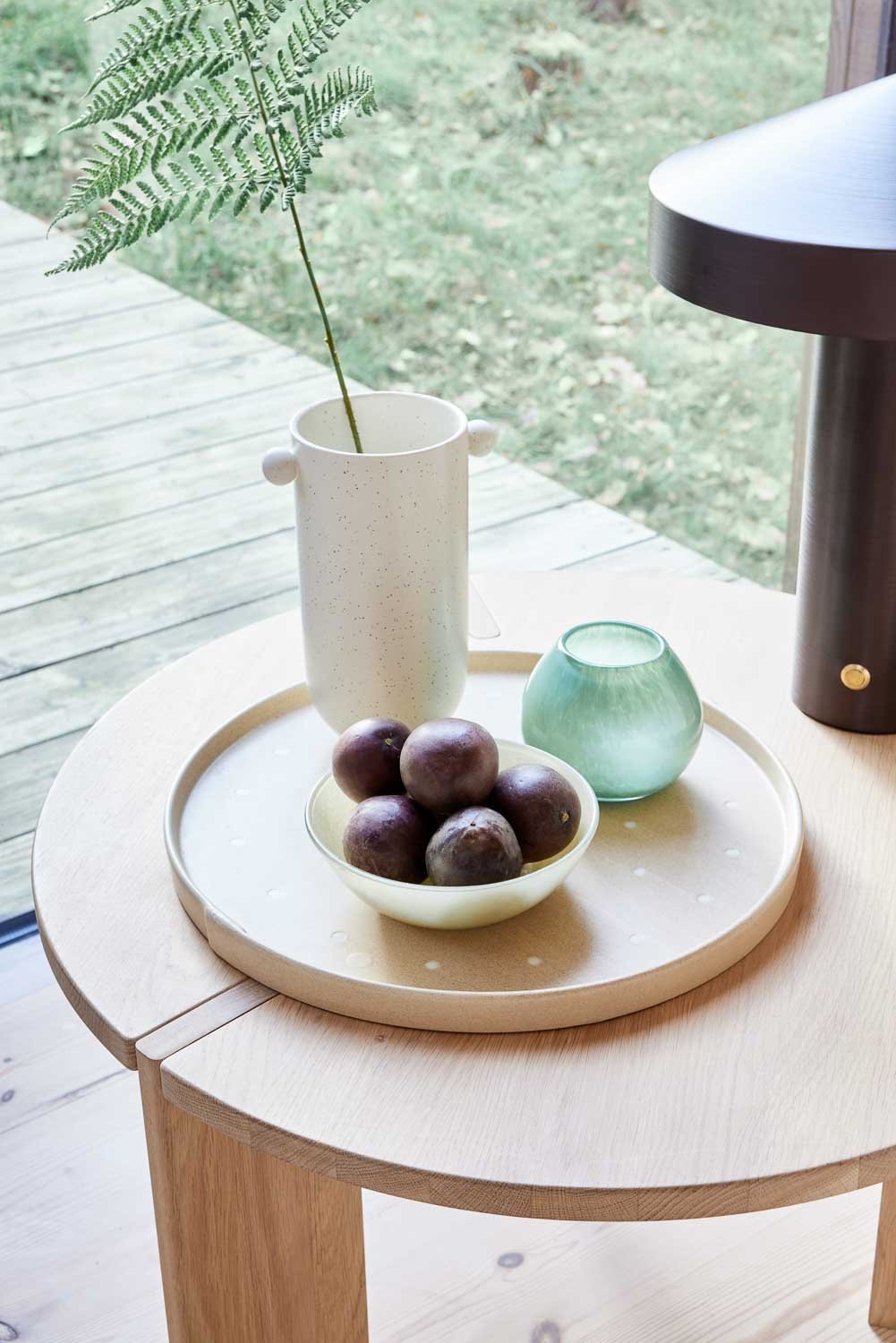 Bol en verre OYOY LIVING DESIGN Jaune