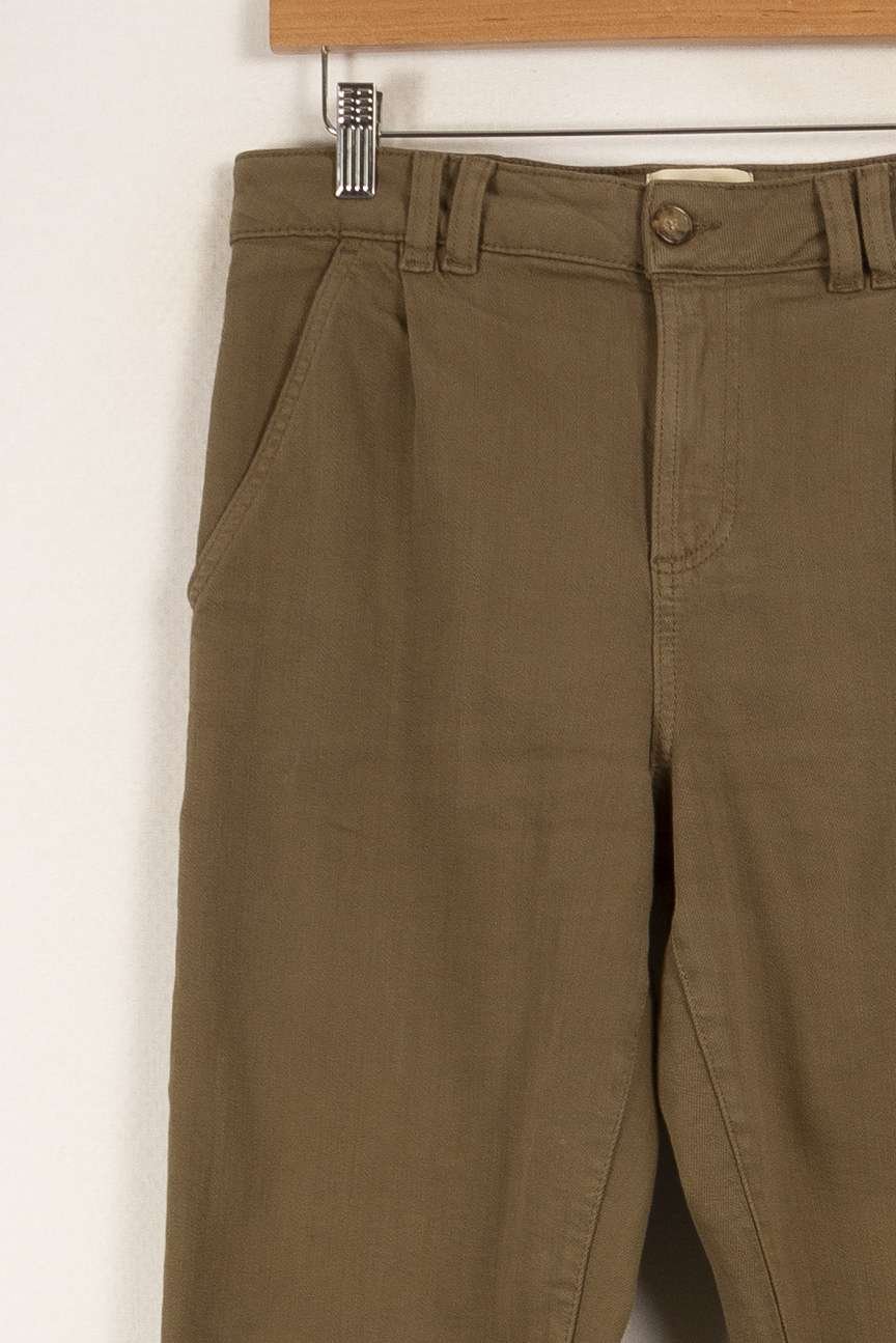 Trousers - Sézane SEZANE - Seconde main Green