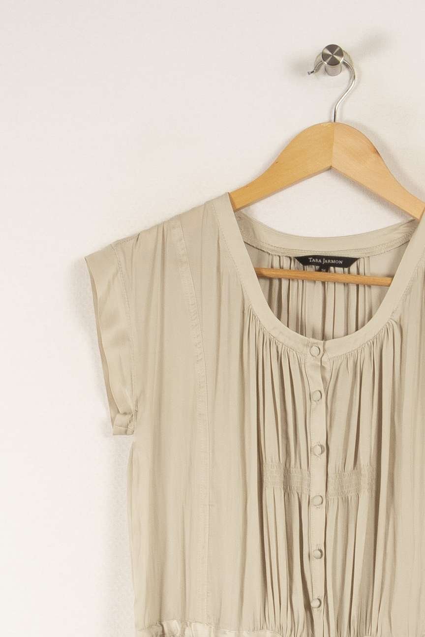 Midi dress TARA JARMON - Seconde Main Grey