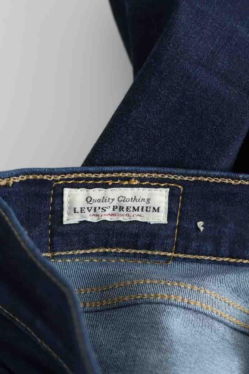 Skinny jeans 710 in cotton LEVI'S - Seconde main Blue