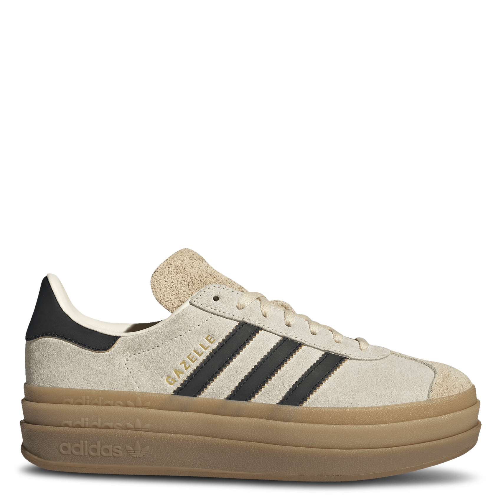 Leather low-top sneakers ADIDAS Beige