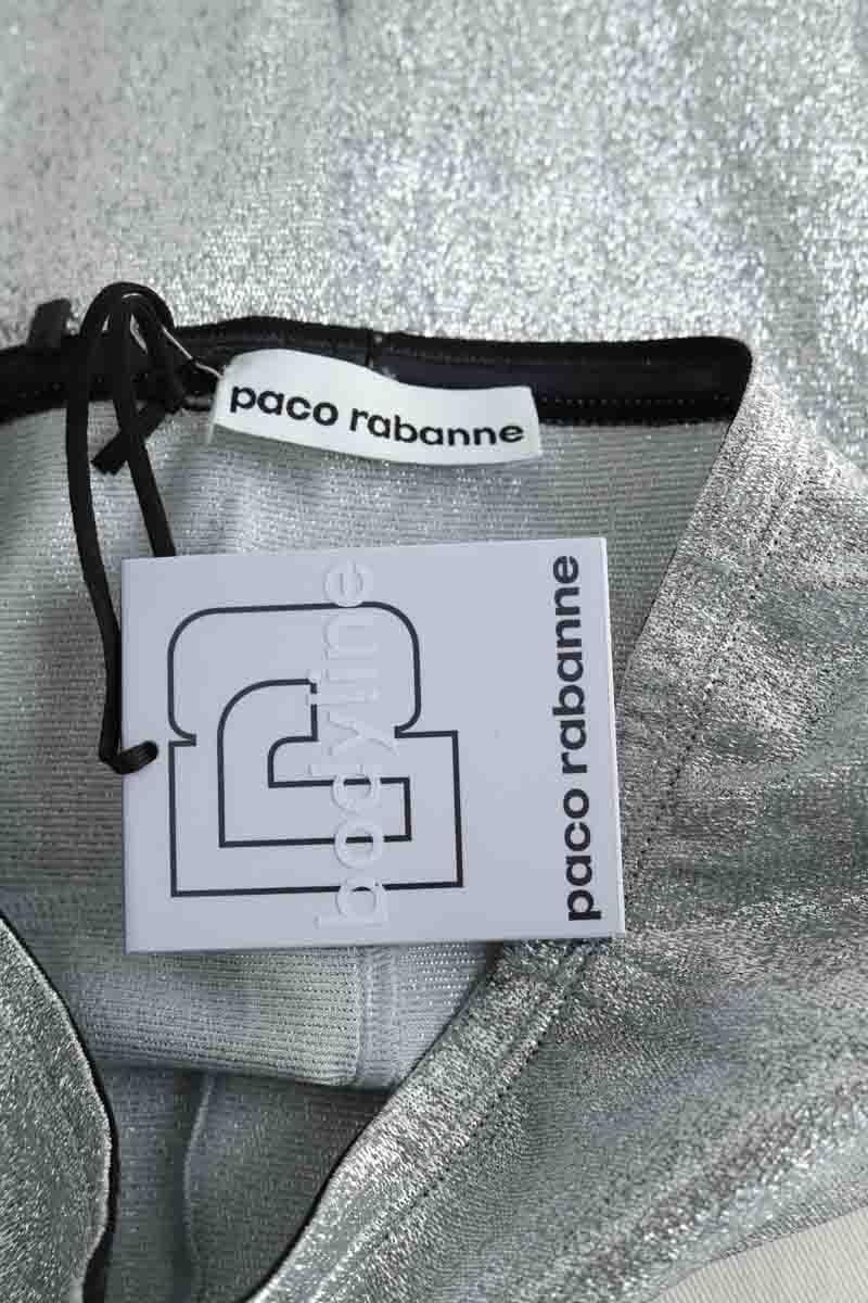 Silver mini shorts PACO RABANNE - Seconde Main Silver