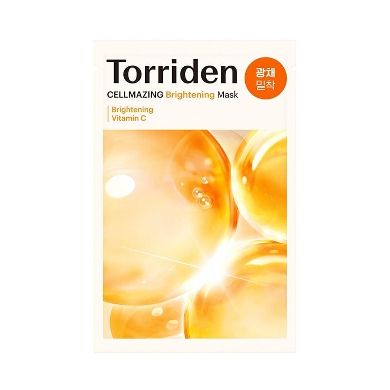 CELLMAZING - BRIGHTENING VITAMIN C SHEET MASK TORRIDEN No color