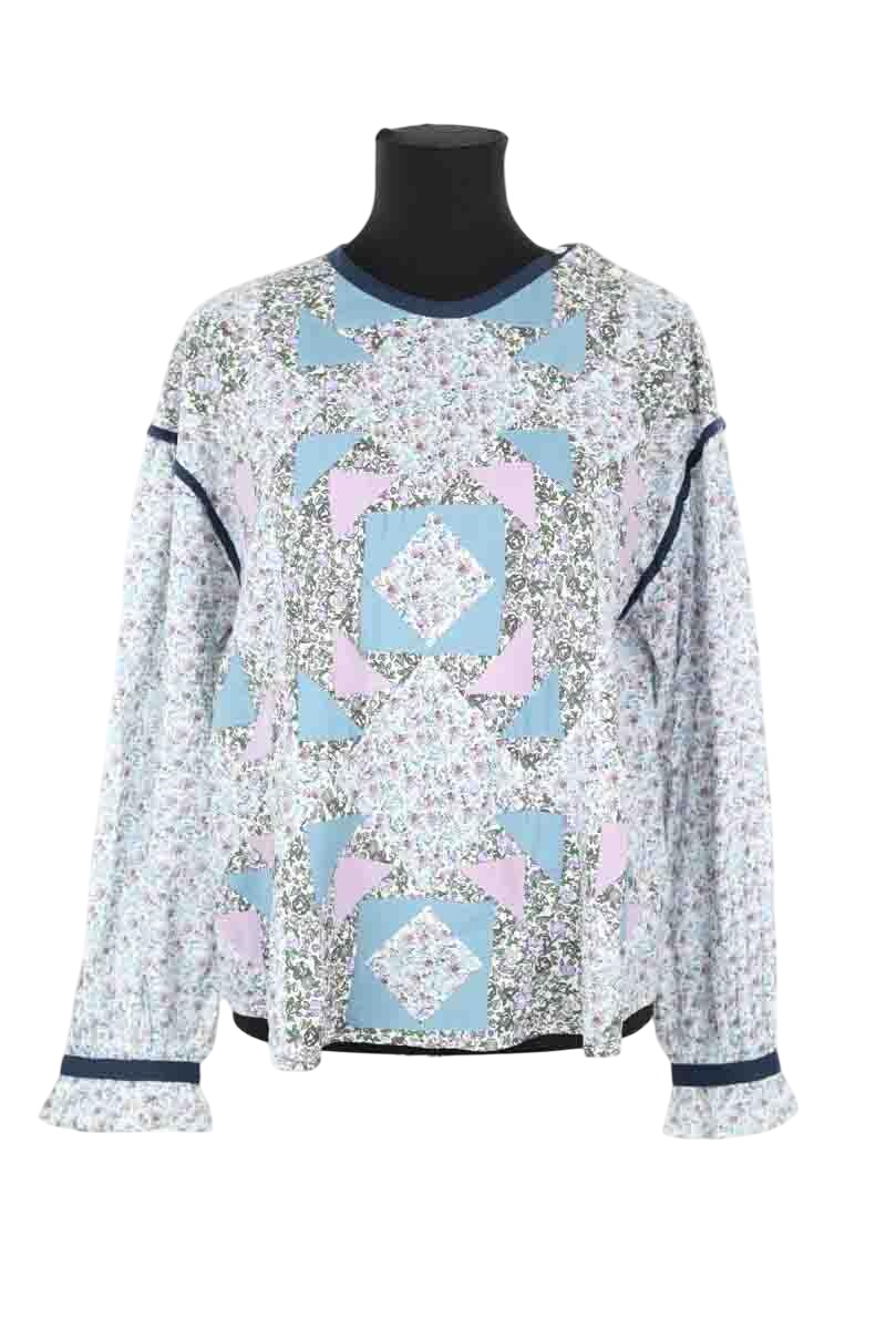 Cotton blouse LOUISE MISHA - Seconde Main Blue