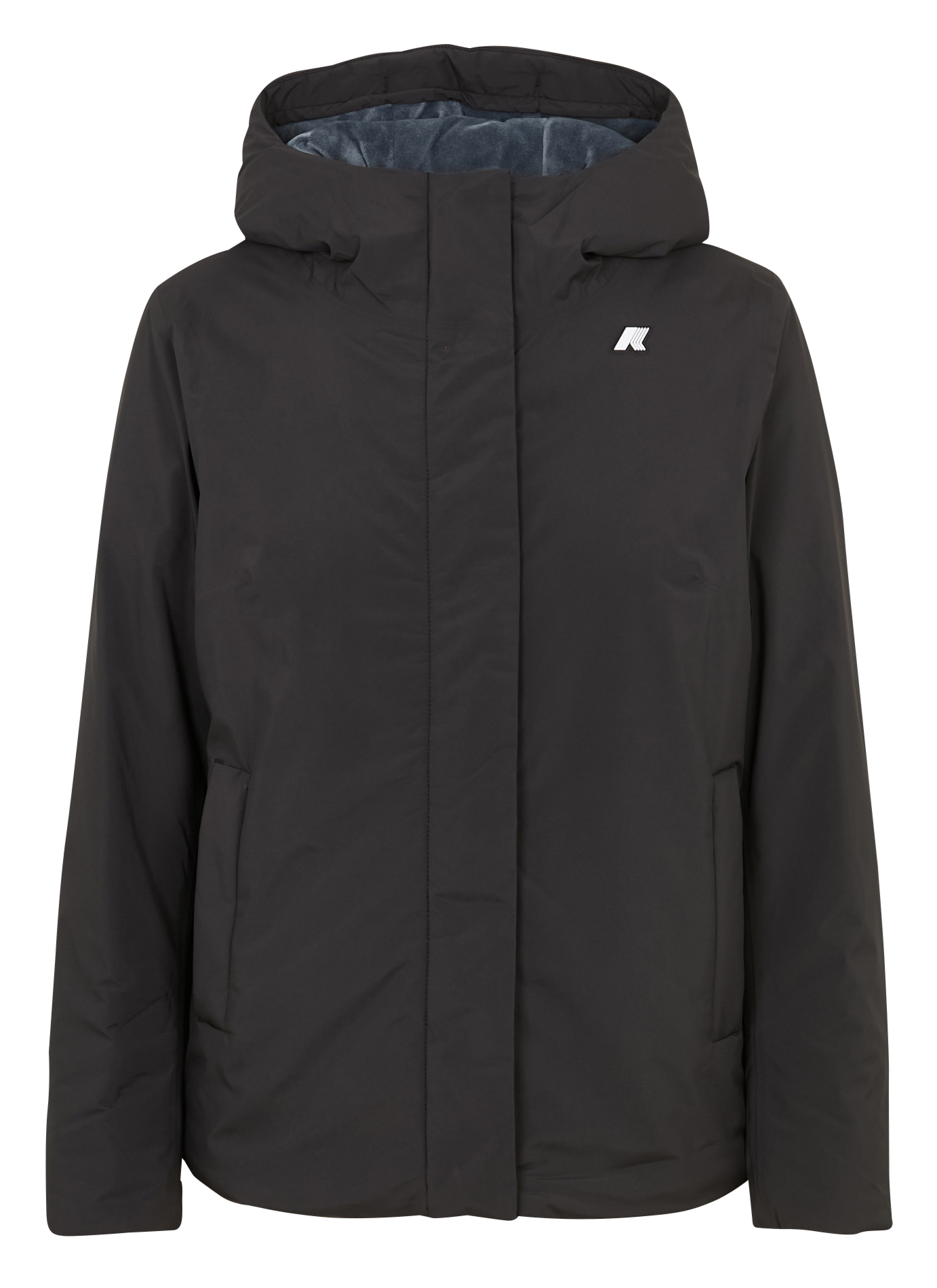 Veste rembourrée à capuche K-WAY Noir
