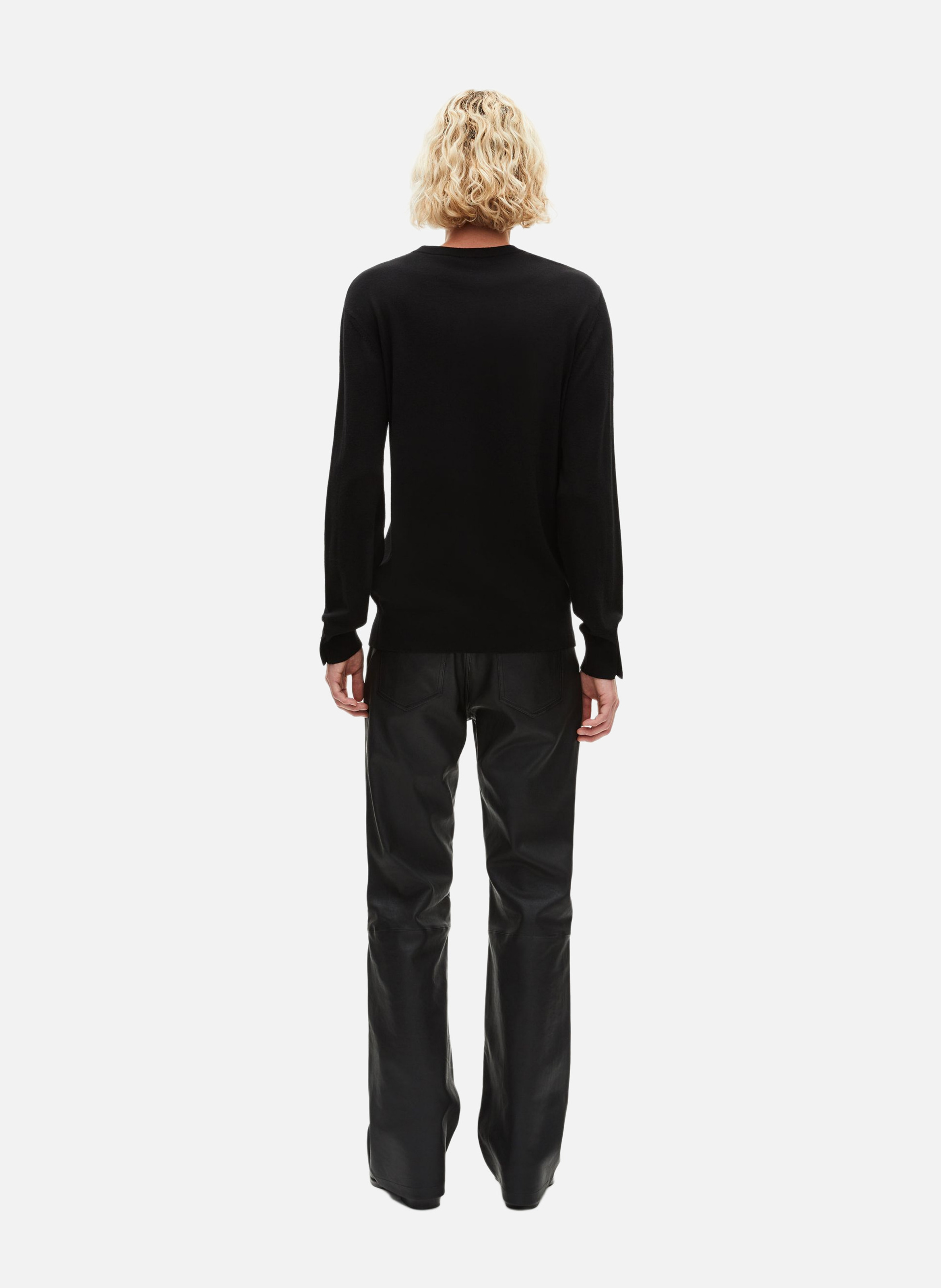 Merino wool sweater THE KOOPLES Black